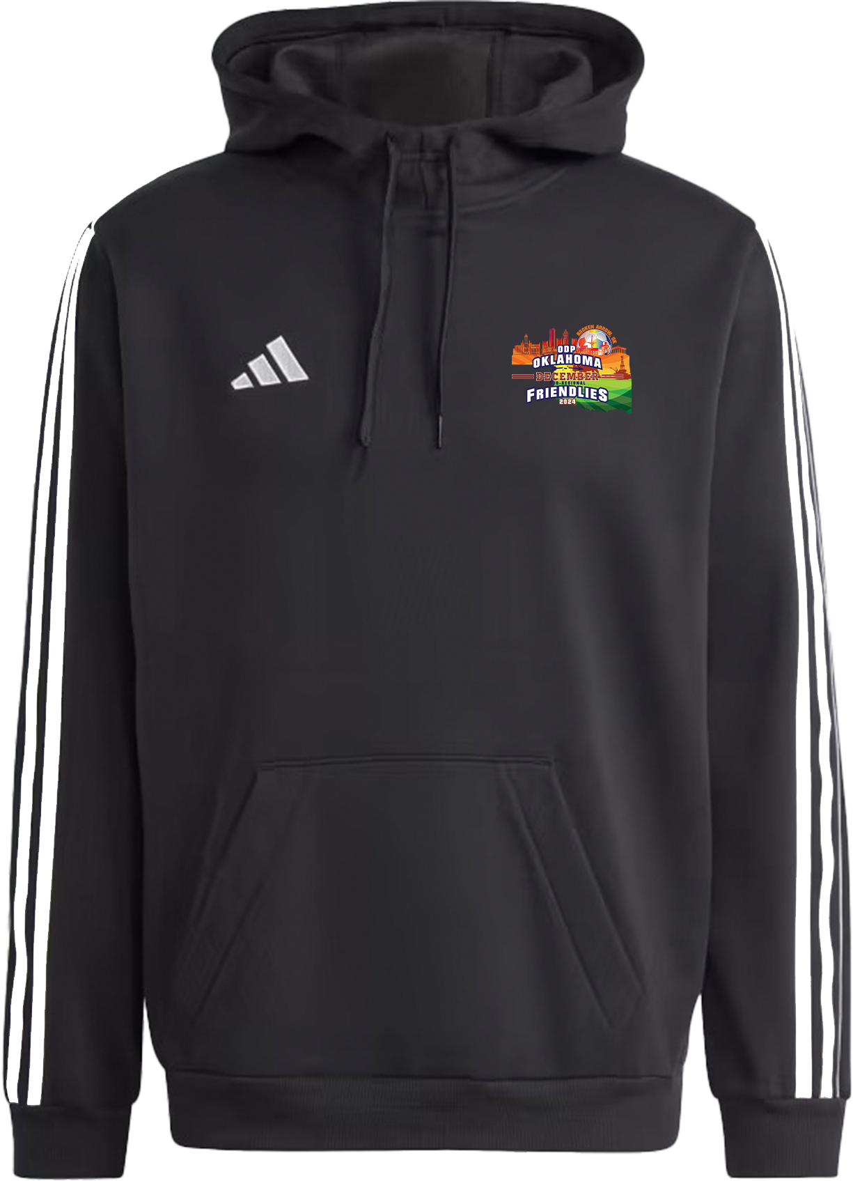 Adidas 3-Stripes Hoodie - 2024 ODP OK December Friendlies