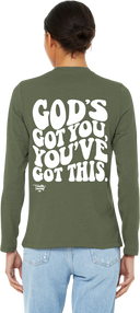 The Trinity Thomas Collection-Long-Sleeve - GOD`S GOT YOU, YOUVE GOT THIS.
