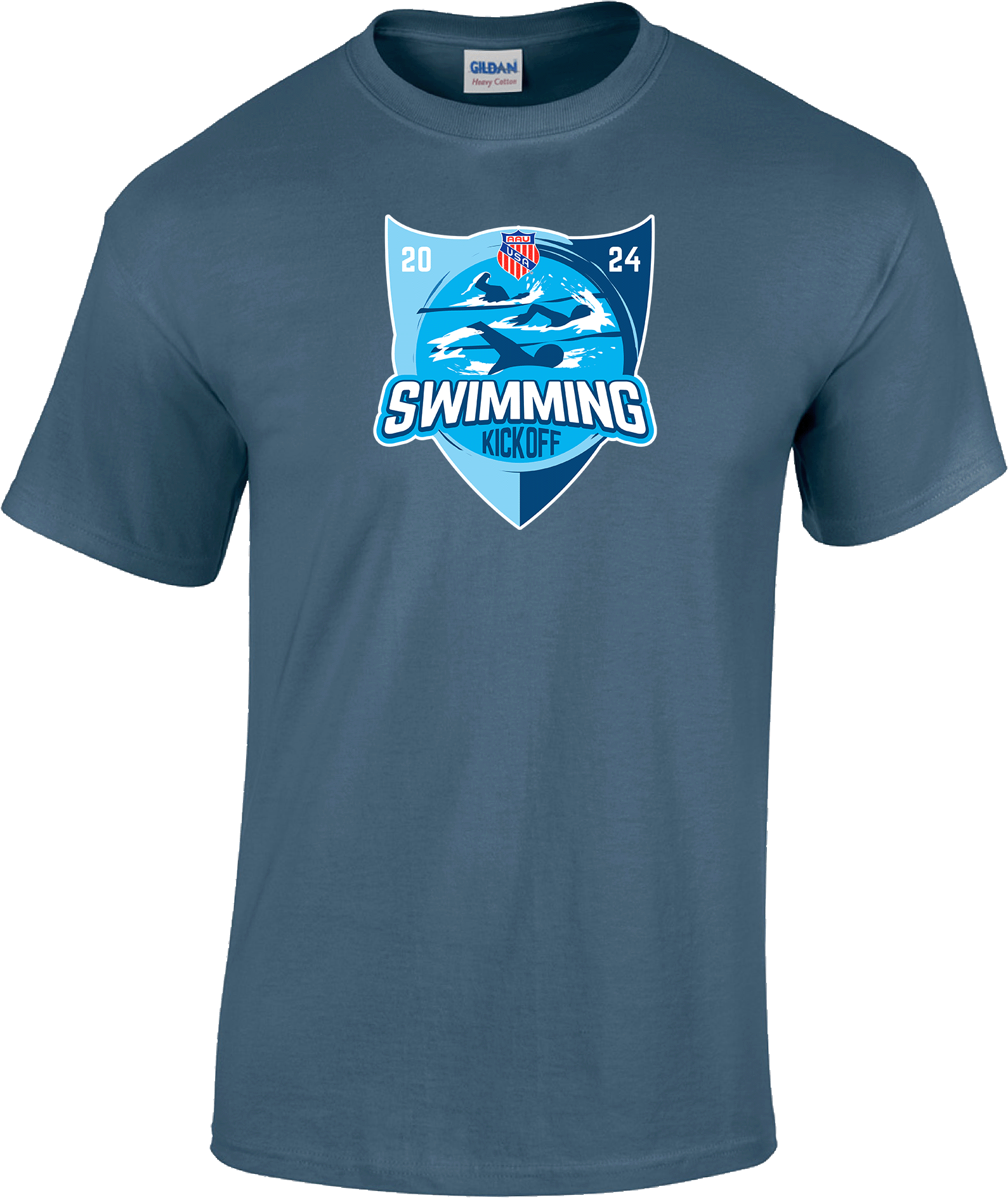 Short Sleeves - 2024 AAU Swimming Kick Off