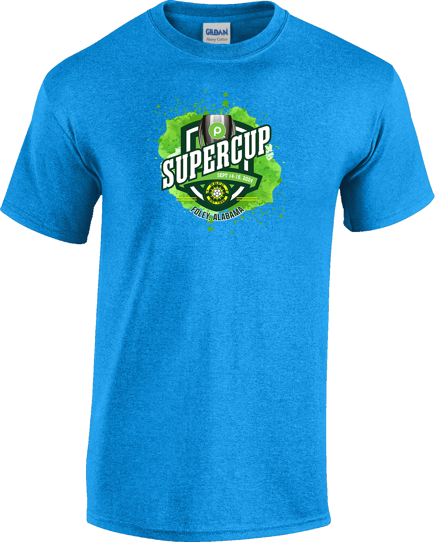 Short Sleeves - 2024 Publix SuperCup (Boys) - Green