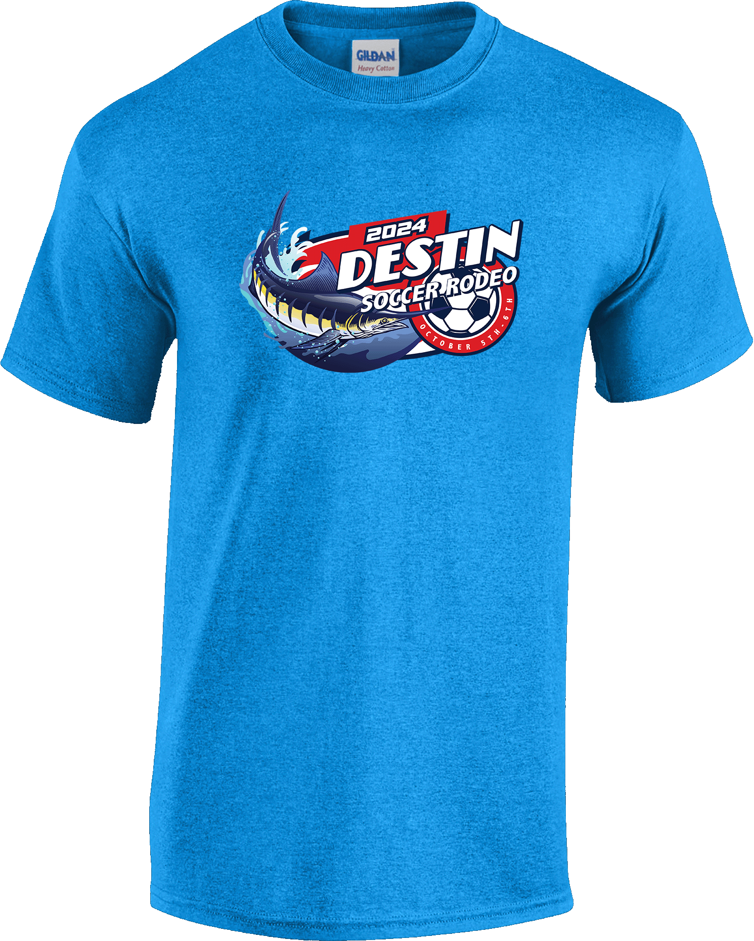 Short Sleeves - 2024 Destin Soccer Rodeo