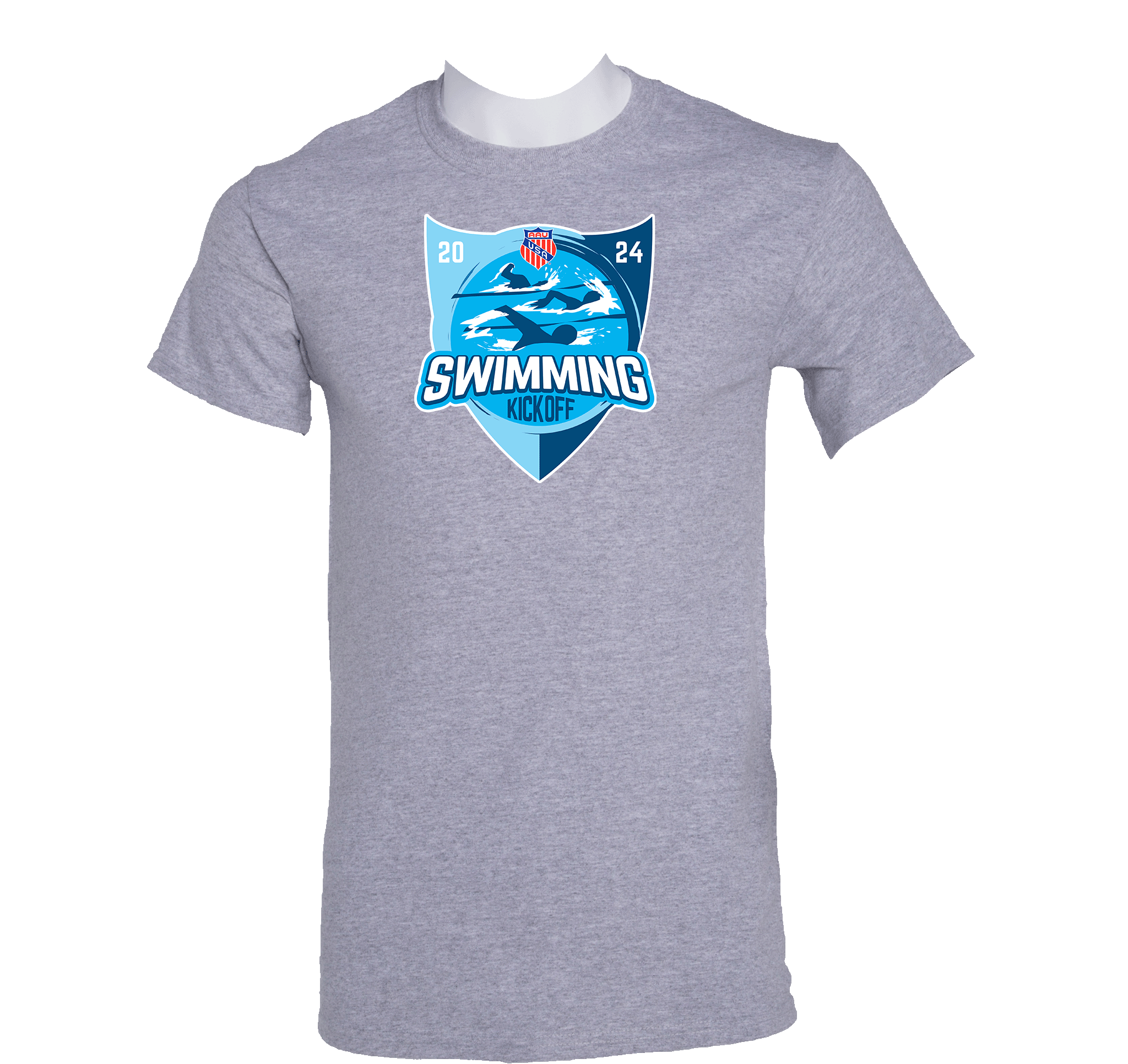 Short Sleeves - 2024 AAU Swimming Kick Off