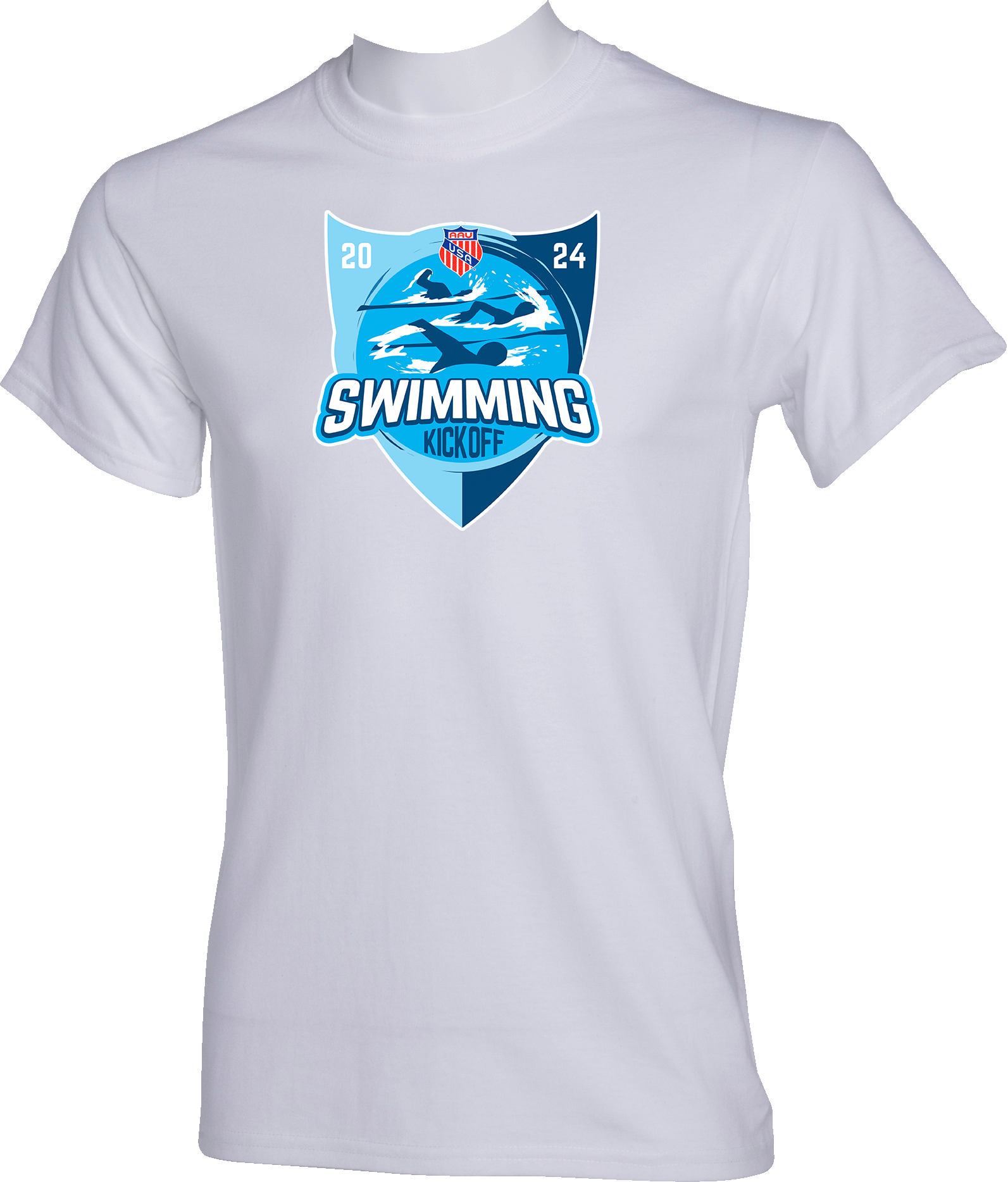 Short Sleeves - 2024 AAU Swimming Kick Off