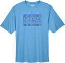 Performance Shirts - Live Love Build Robots Dark