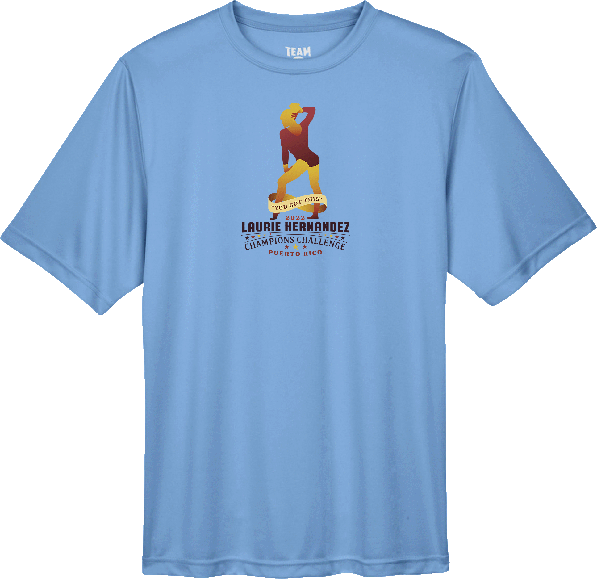 Performance Shirts - 2023 Laurie Hernandez Champions Challenge Puerto Rico