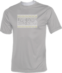 Performance Shirts - Live Love Build Robots White