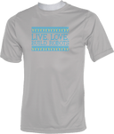 Performance Shirts - Live Love Build Robots Blue