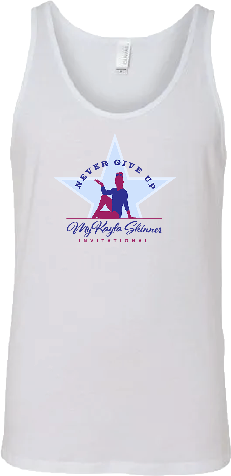 Tank Tops - 2024 Never Give Up with MyKayla Skinner