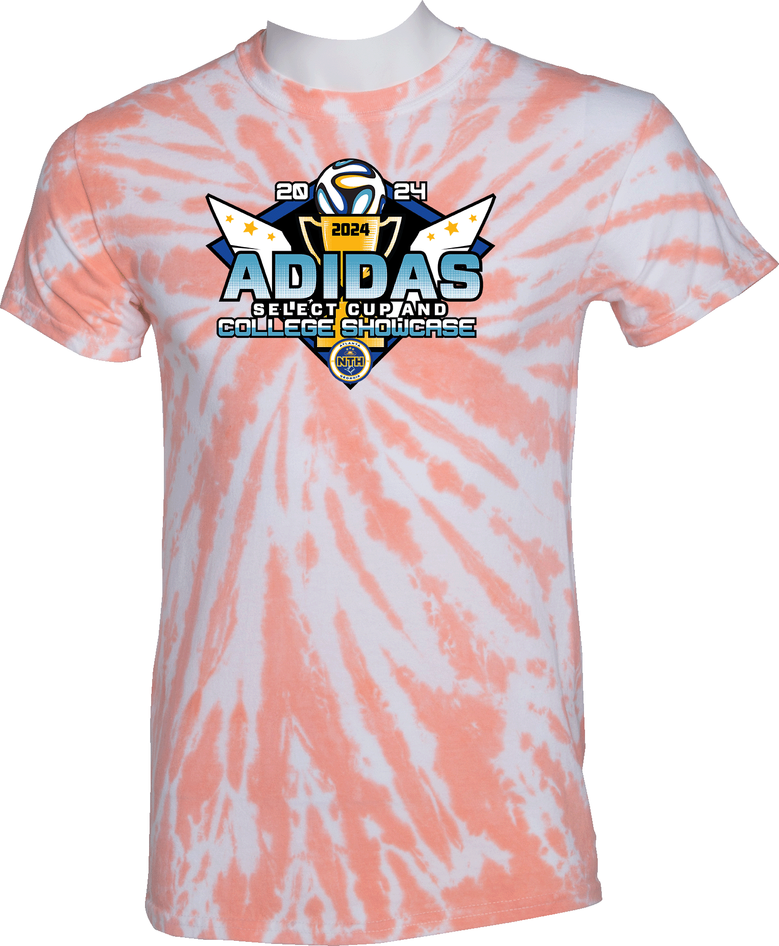 Tie-Dye Short Sleeves - 2024 NTH Adidas Select Cup and College Showcase