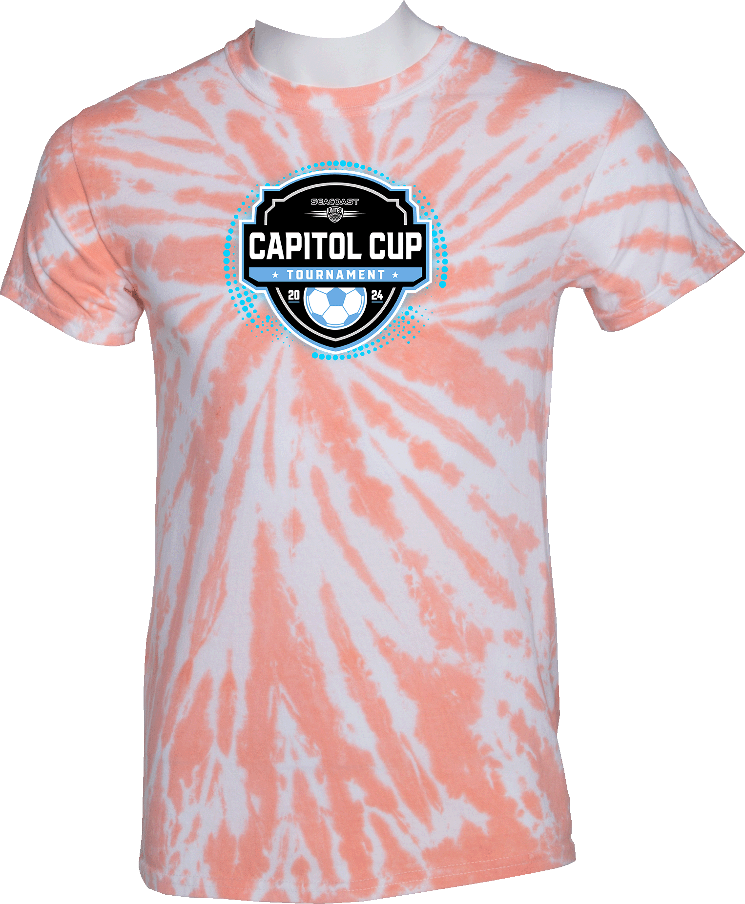 Tie-Dye Short Sleeves - 2024 Seacoast Capitol Cup Tournament