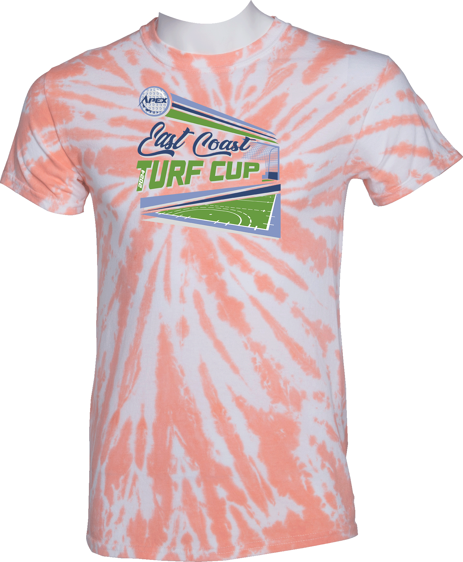 Tie-Dye Short Sleeves - 2024 East Coast Turf Cup