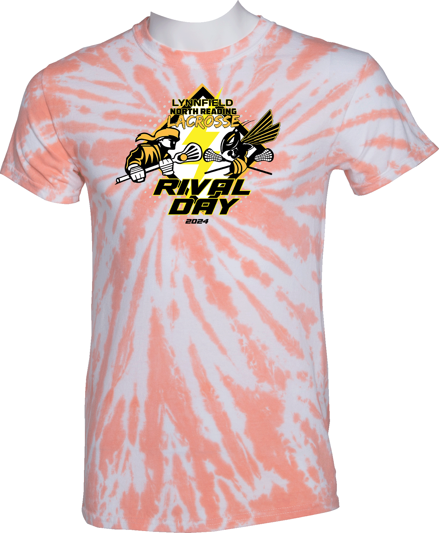 Tie-Dye Short Sleeves - 2024 Lynnfield Lax Rival Day