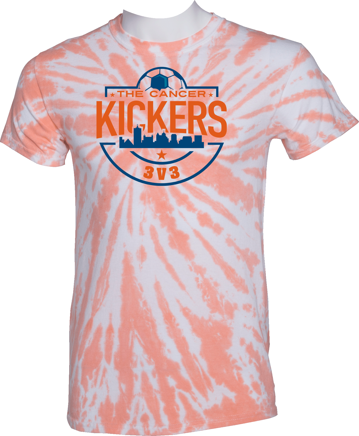 Tie-Dye Short Sleeves - 2024 The Cancer Kickers 3V3