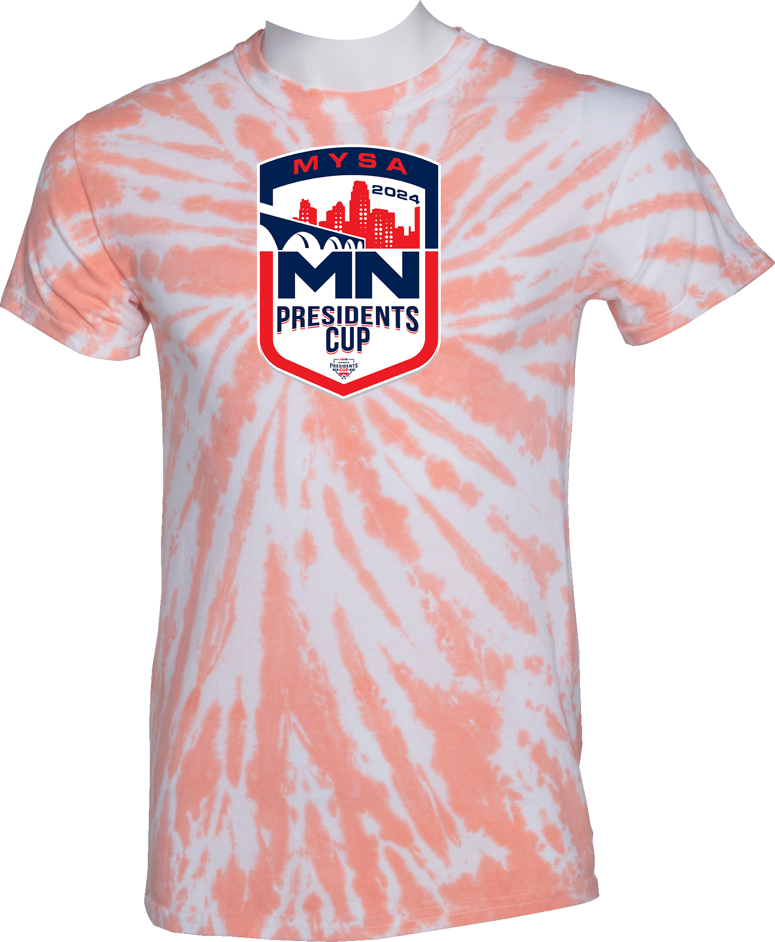 Tie-Dye Short Sleeves - 2024 USYS MN Presidents Cup