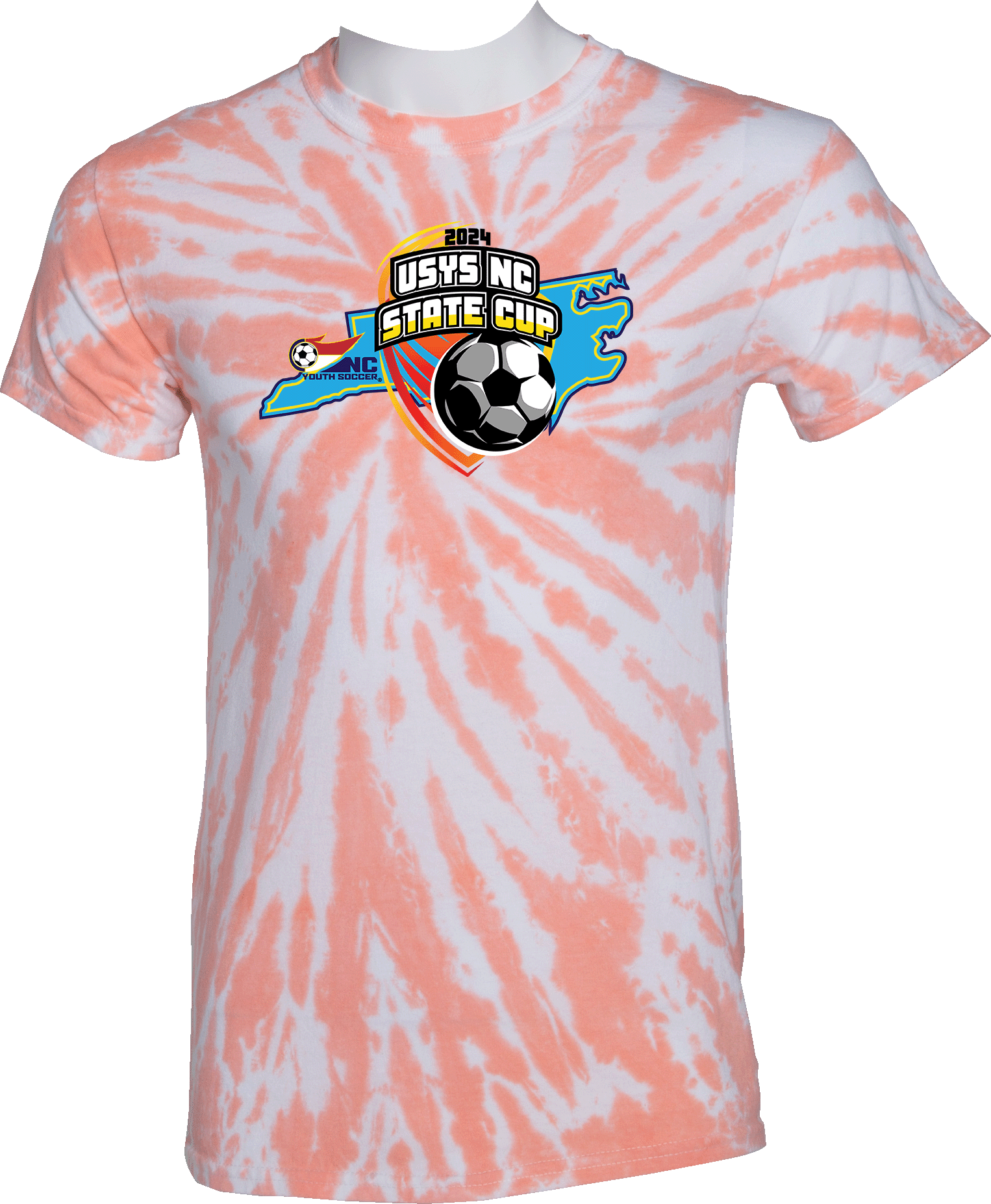 Tie-Dye Short Sleeves - 2024 USYS NC State Cup