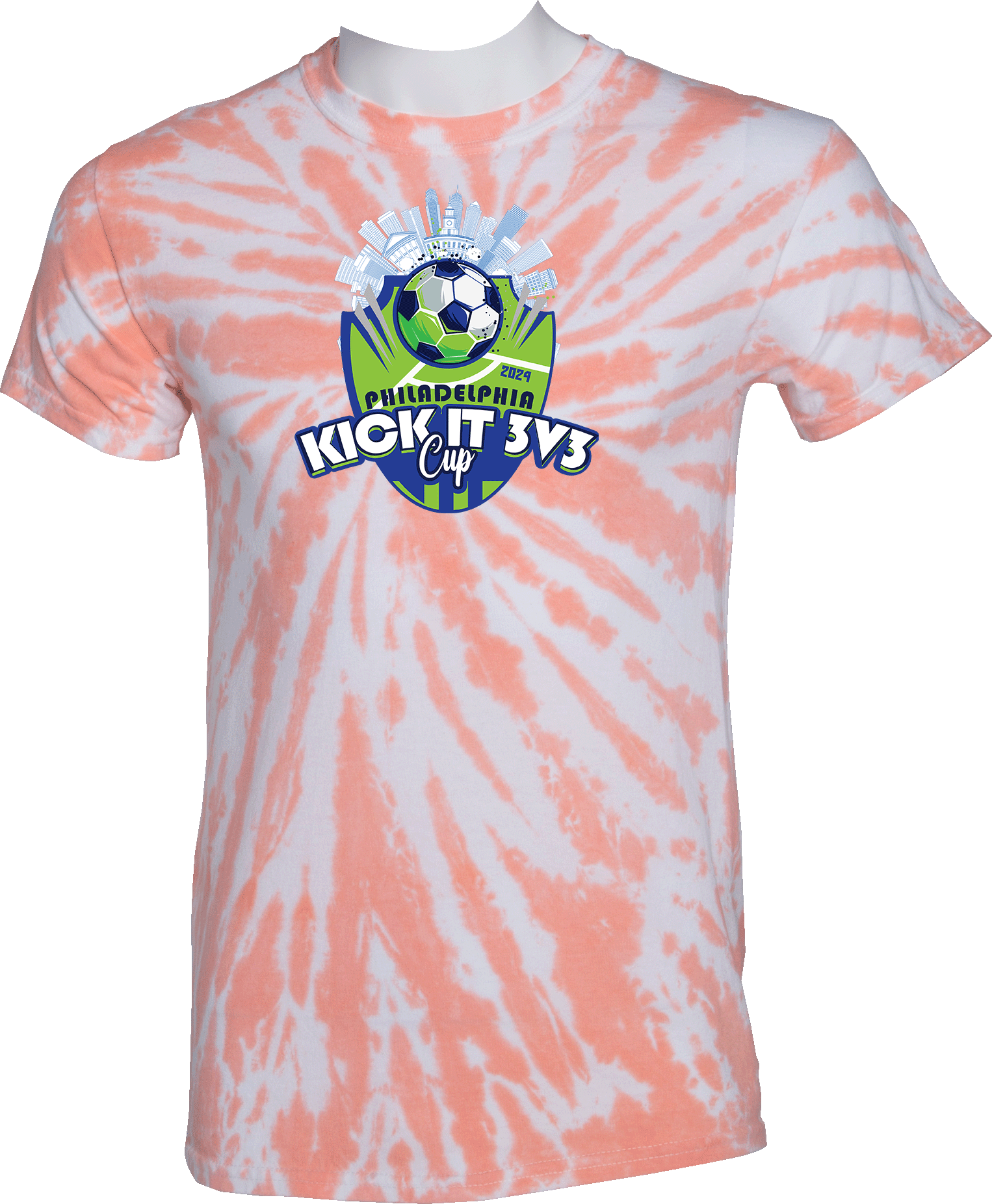 Tie-Dye Short Sleeves - 2024 Kick It 3v3 West-Mont United