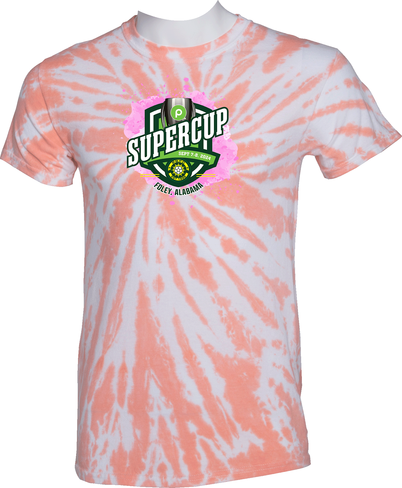 Tie-Dye Short Sleeves - 2024 Publix SuperCup (Girls)