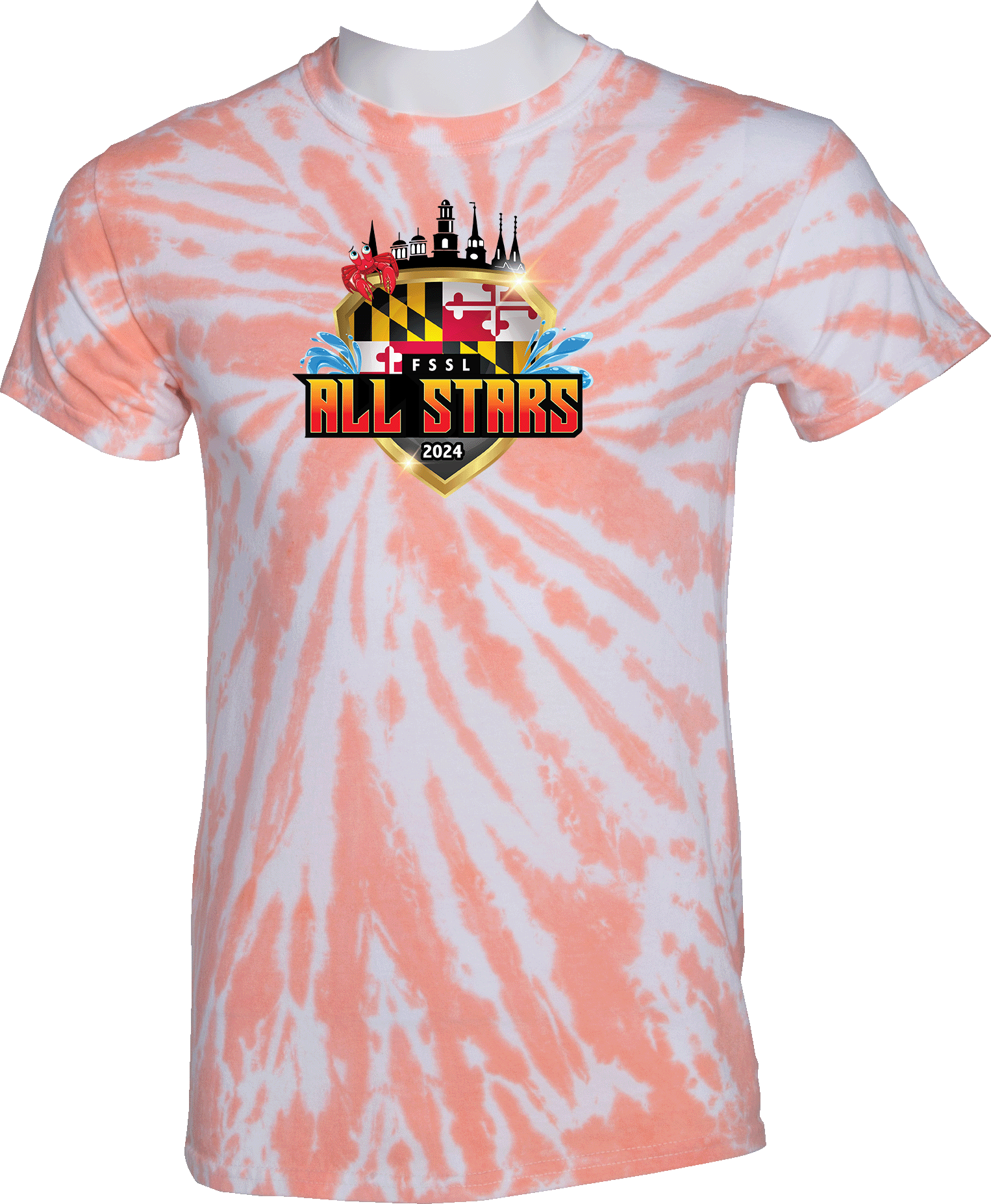 Tie-Dye Short Sleeves - 2024 FSSL All Stars Meet