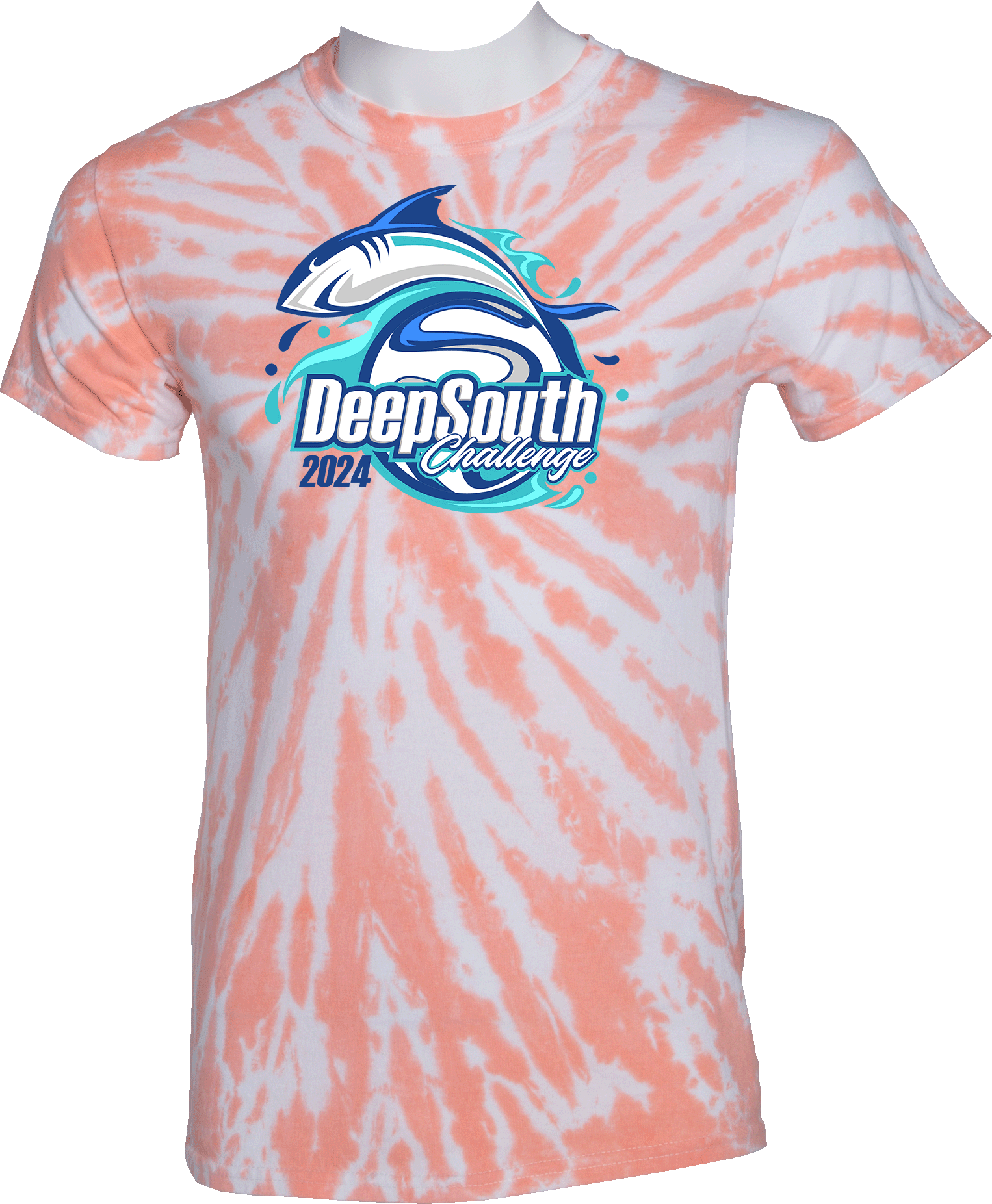 Tie-Dye Short Sleeves - 2024 Deep South Challenge