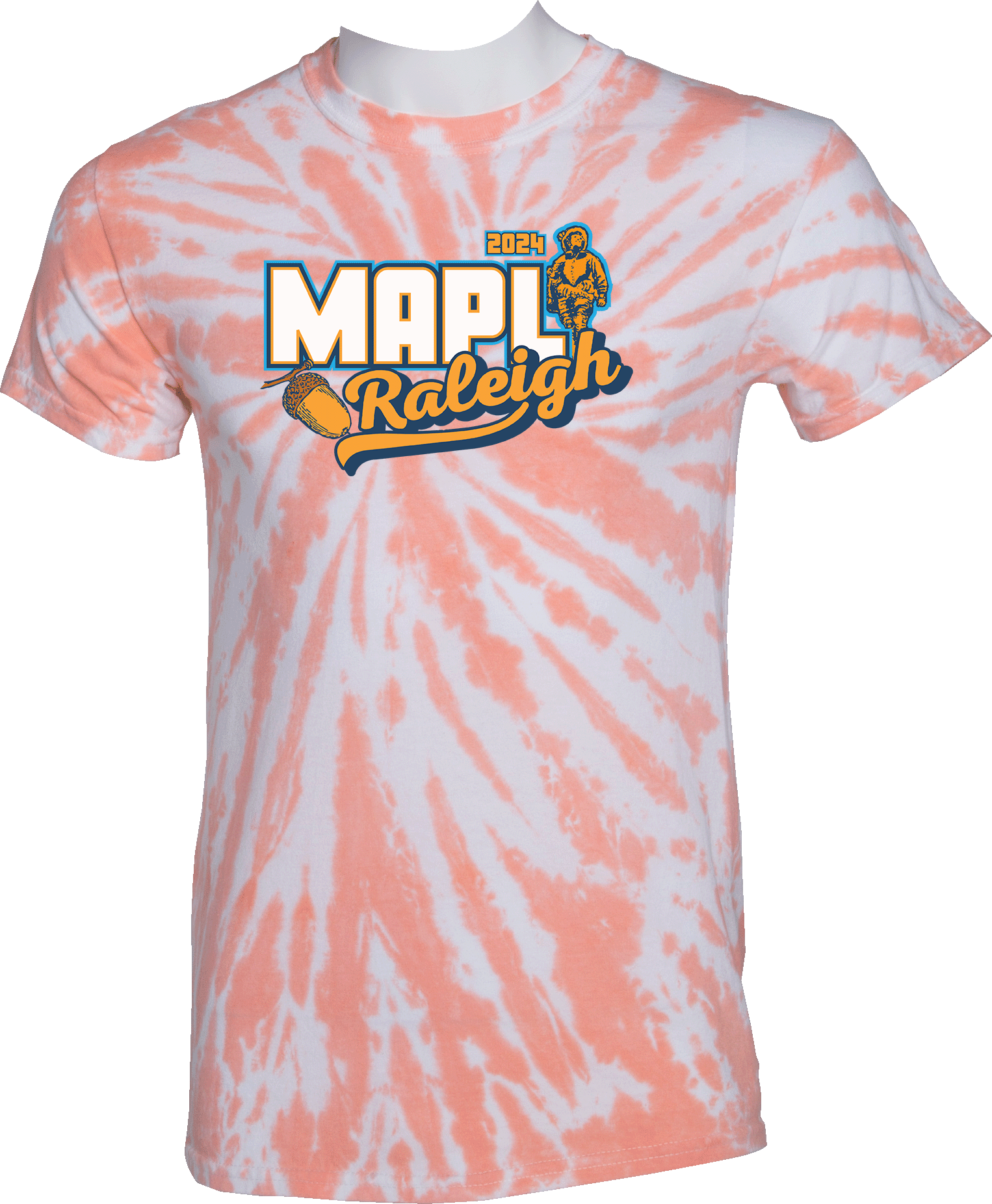 Tie-Dye Short Sleeves - 2024 MAPL Raleigh