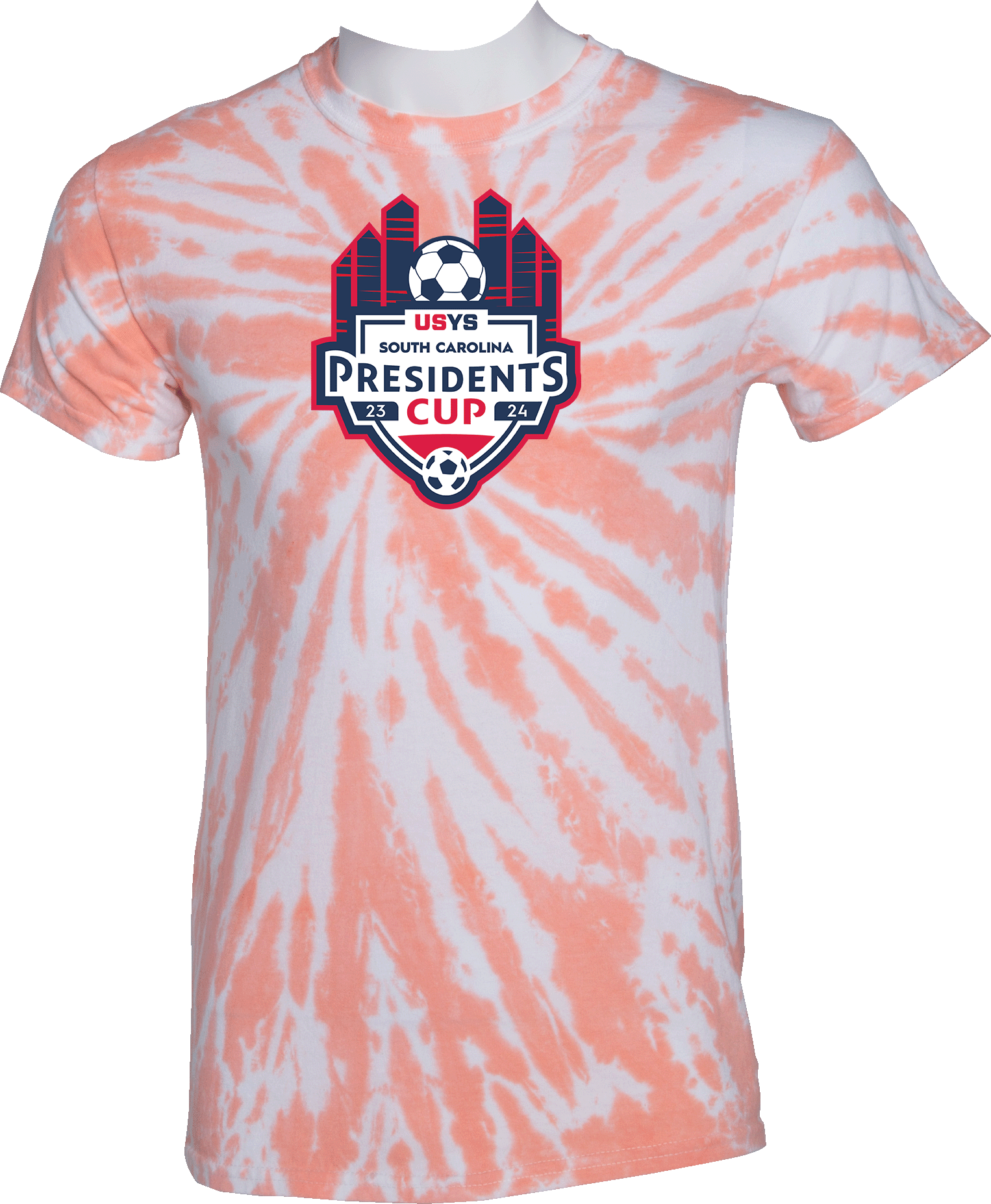 Tie-Dye Short Sleeves - 2024 USYS SC Presidents Cup Spring