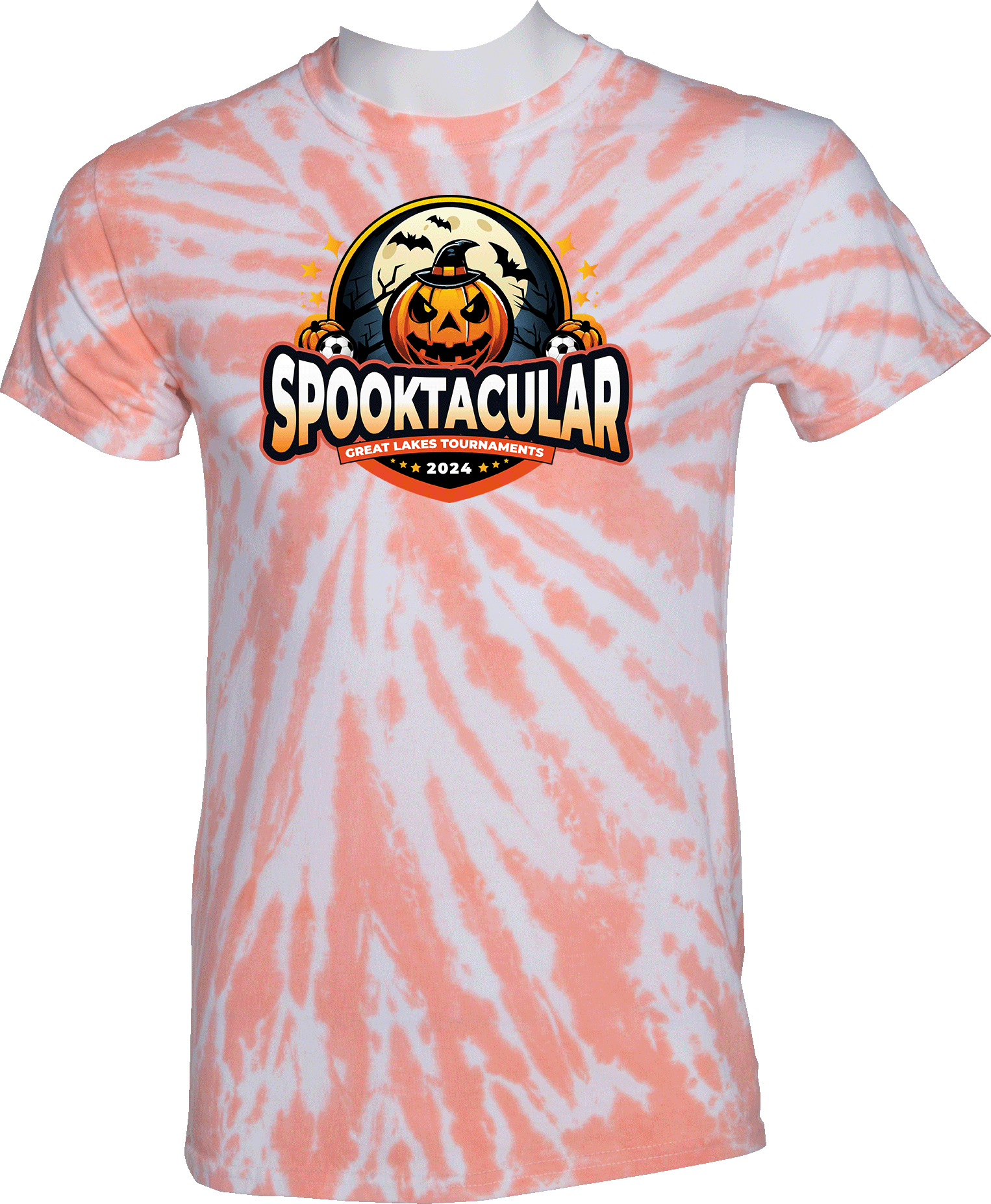 Tie-Dye Short Sleeves - 2024 Spooktacular At Lost Nation