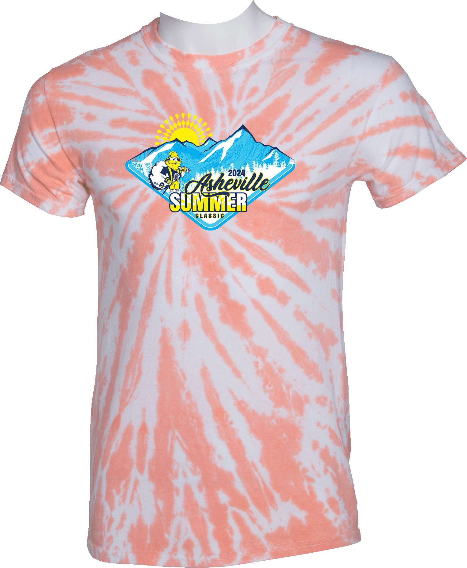 Tie-Dye Short Sleeves - 2024 Asheville Summer Classic