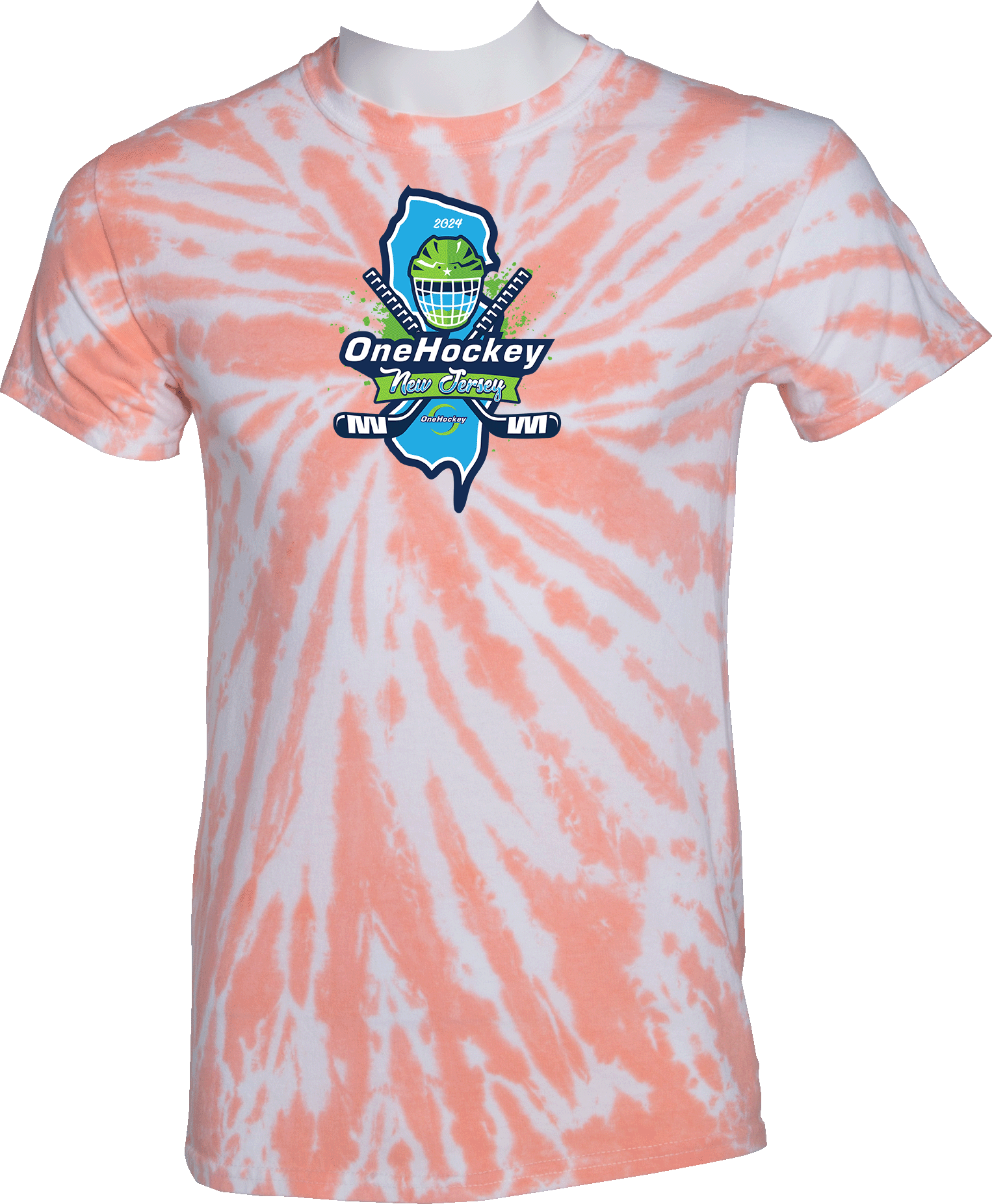 Tie-Dye Short Sleeves - 2024 OneHockey NJ March