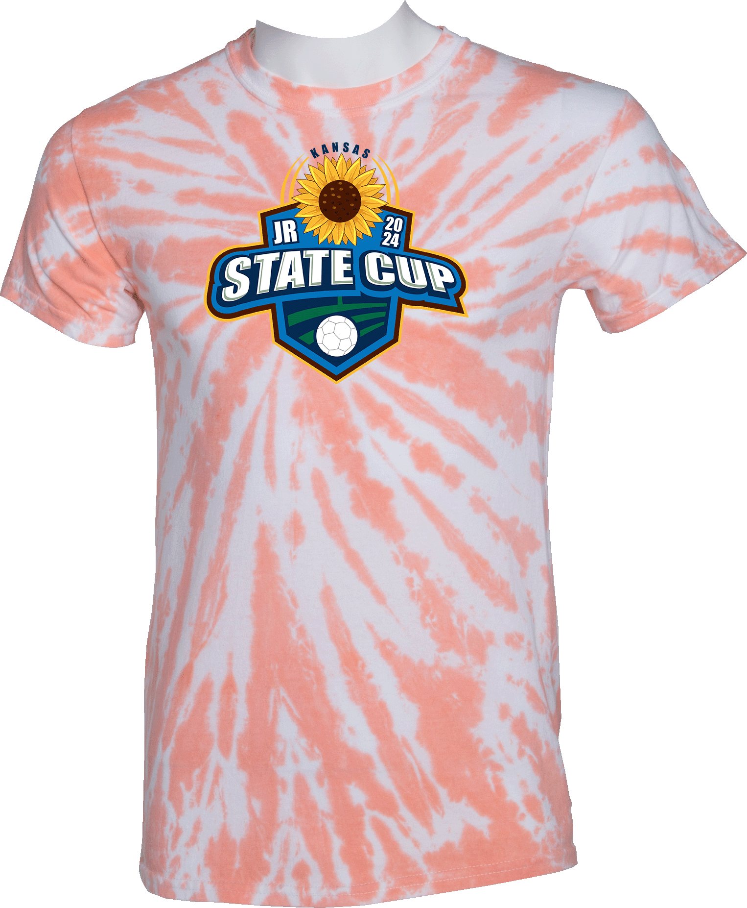 Tie-Dye Short Sleeves - 2024 USYS KS Jr State Cup