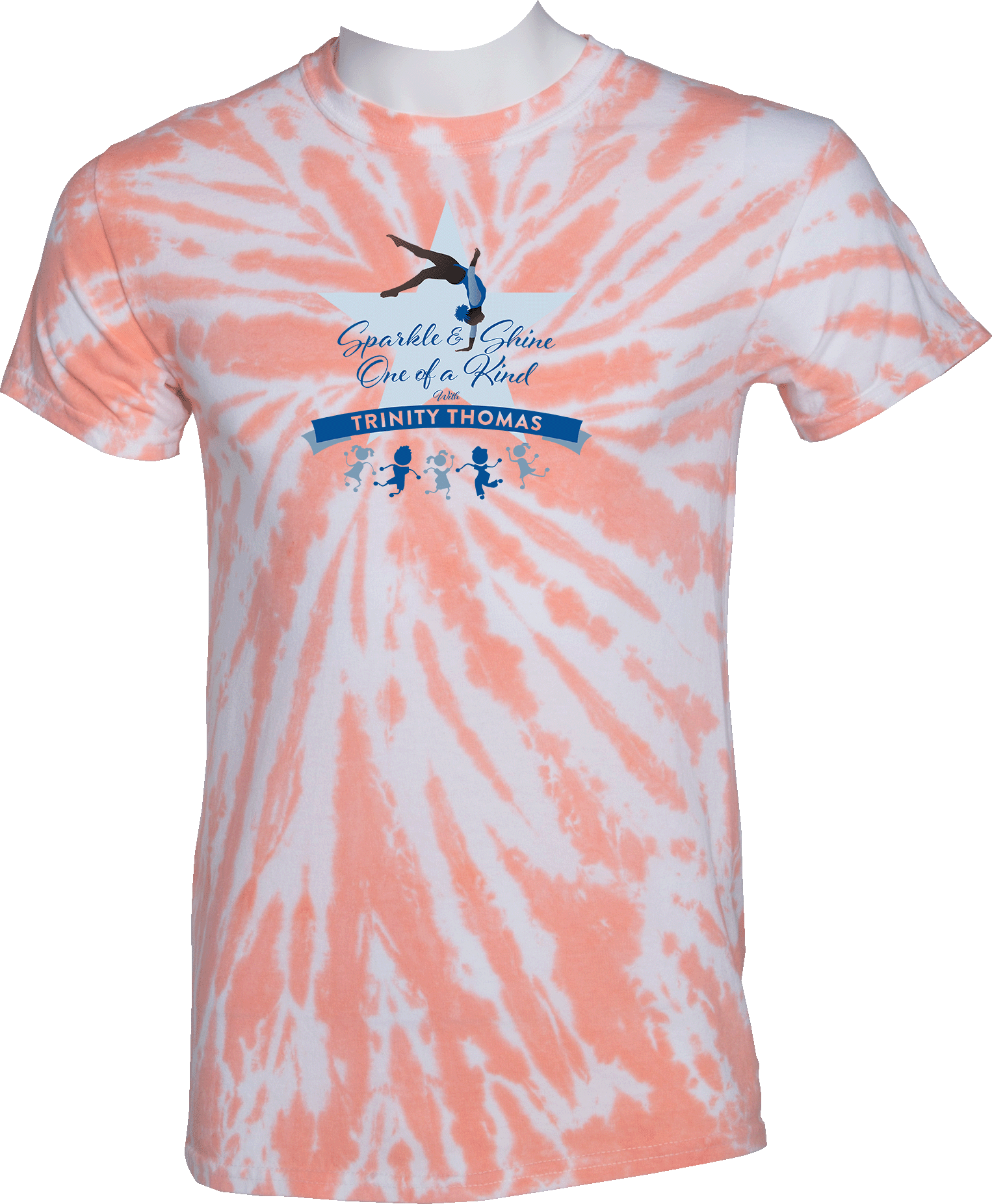 Tie-Dye Short Sleeves - 2024 Sparkle & Shine Trinity GA