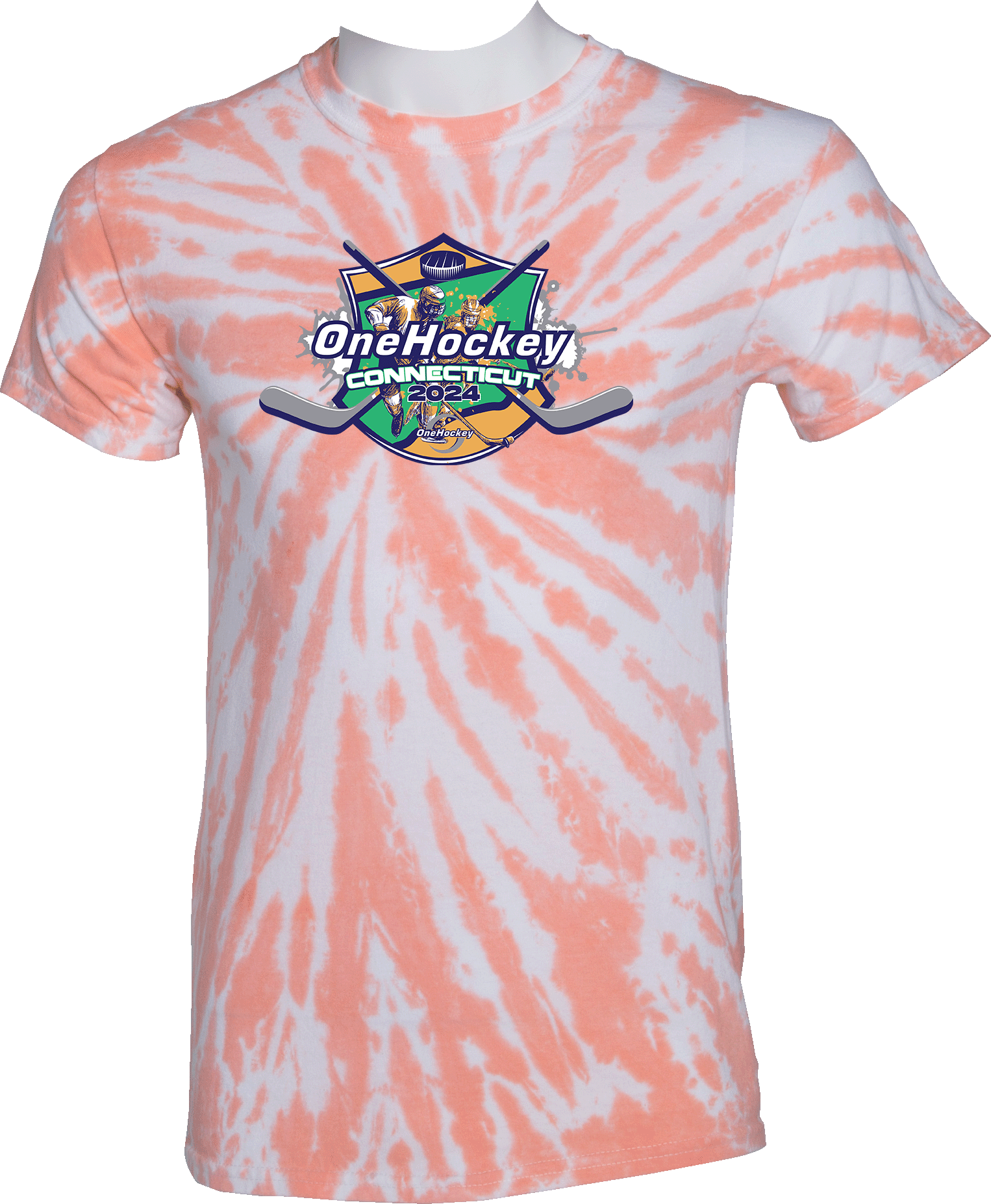 Tie-Dye Short Sleeves - 2024 OneHockey Connecticut