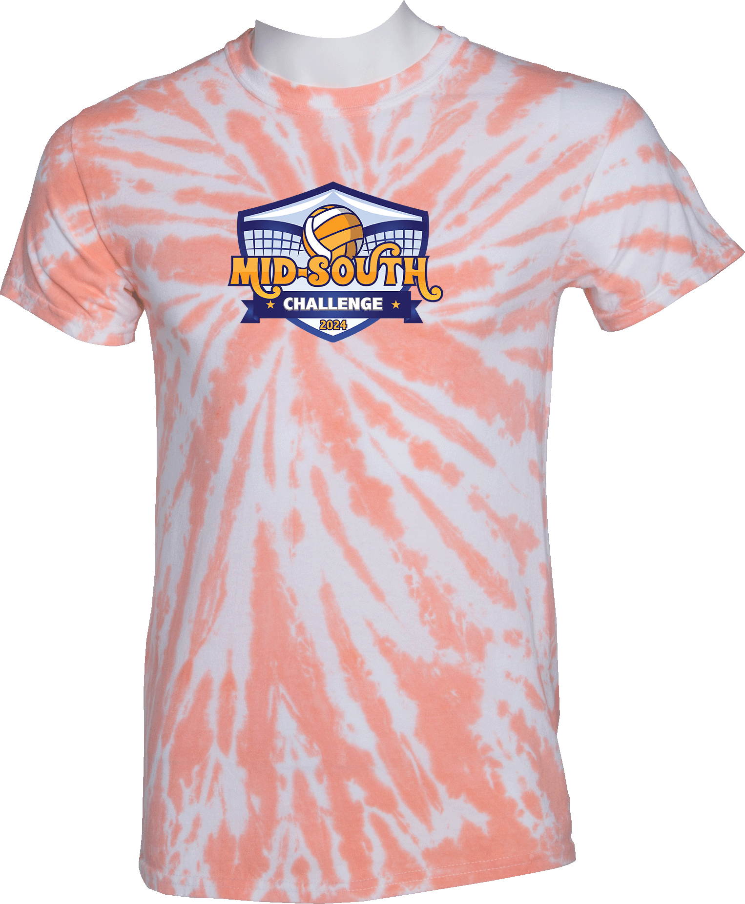 Tie-Dye Short Sleeves - 2024 Mid-South Challenge