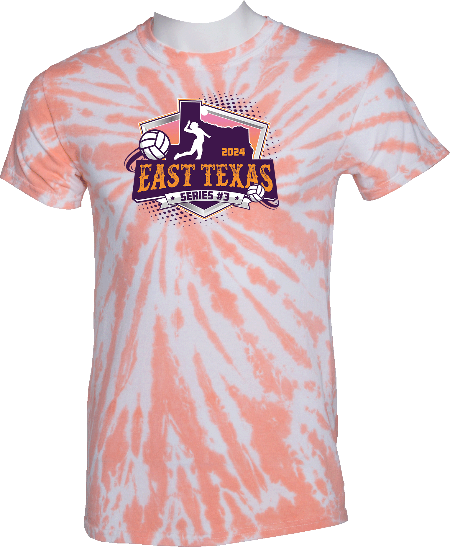 Tie-Dye Short Sleeves - 2024 East Texas Series #3