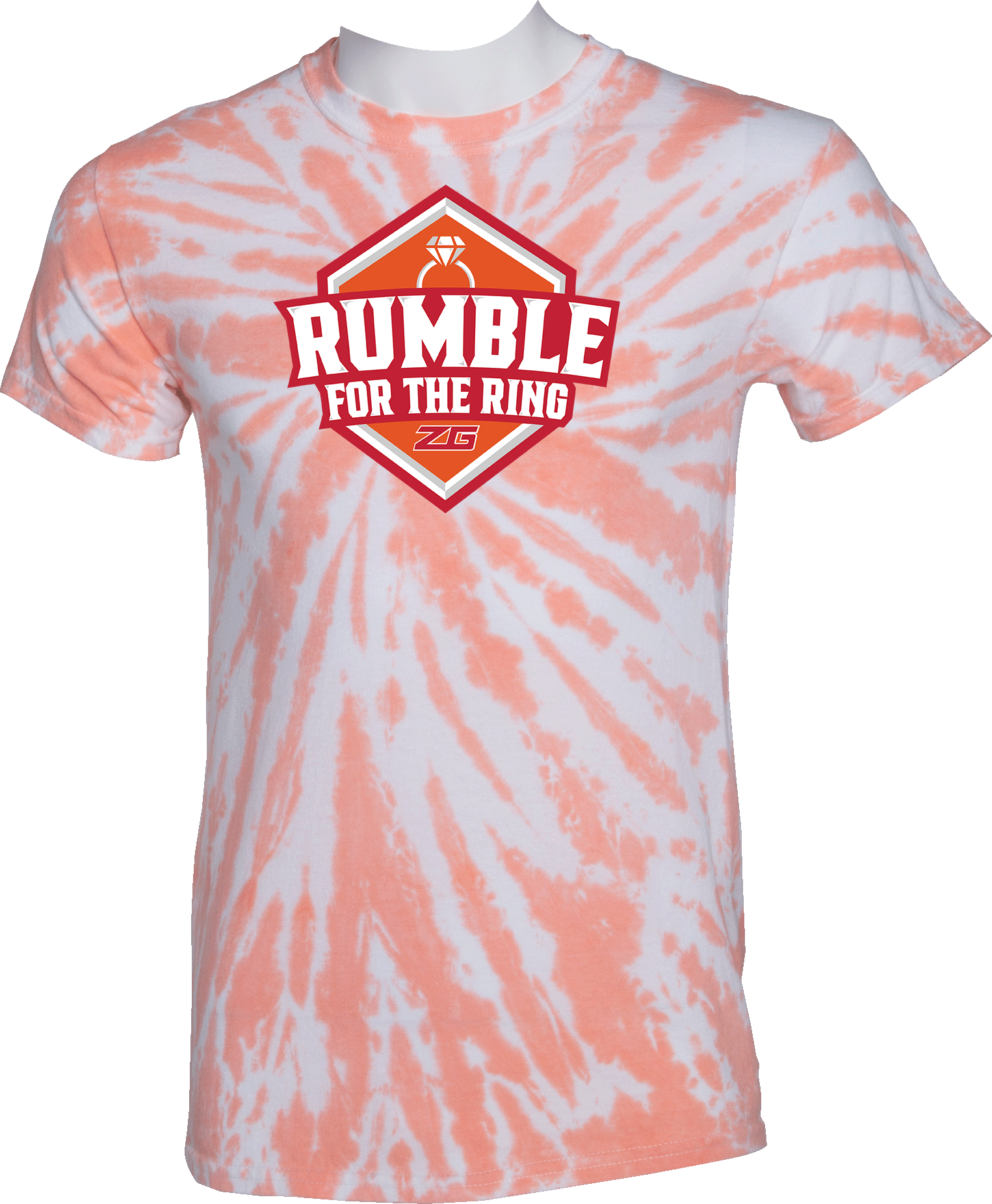 Tie-Dye Short Sleeves - 2024 Zero Gravity Rumble for the Ring (CT)