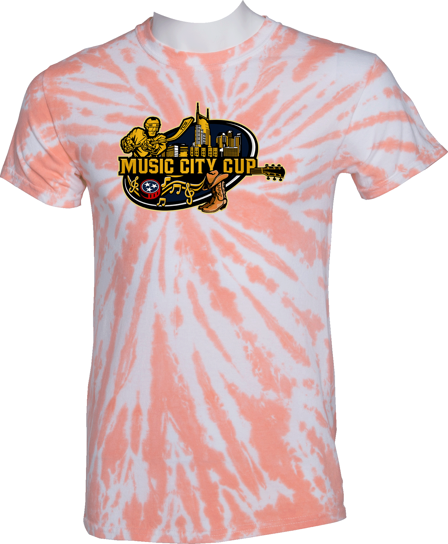 Tie-Dye Short Sleeves - 2024 Music City Cup