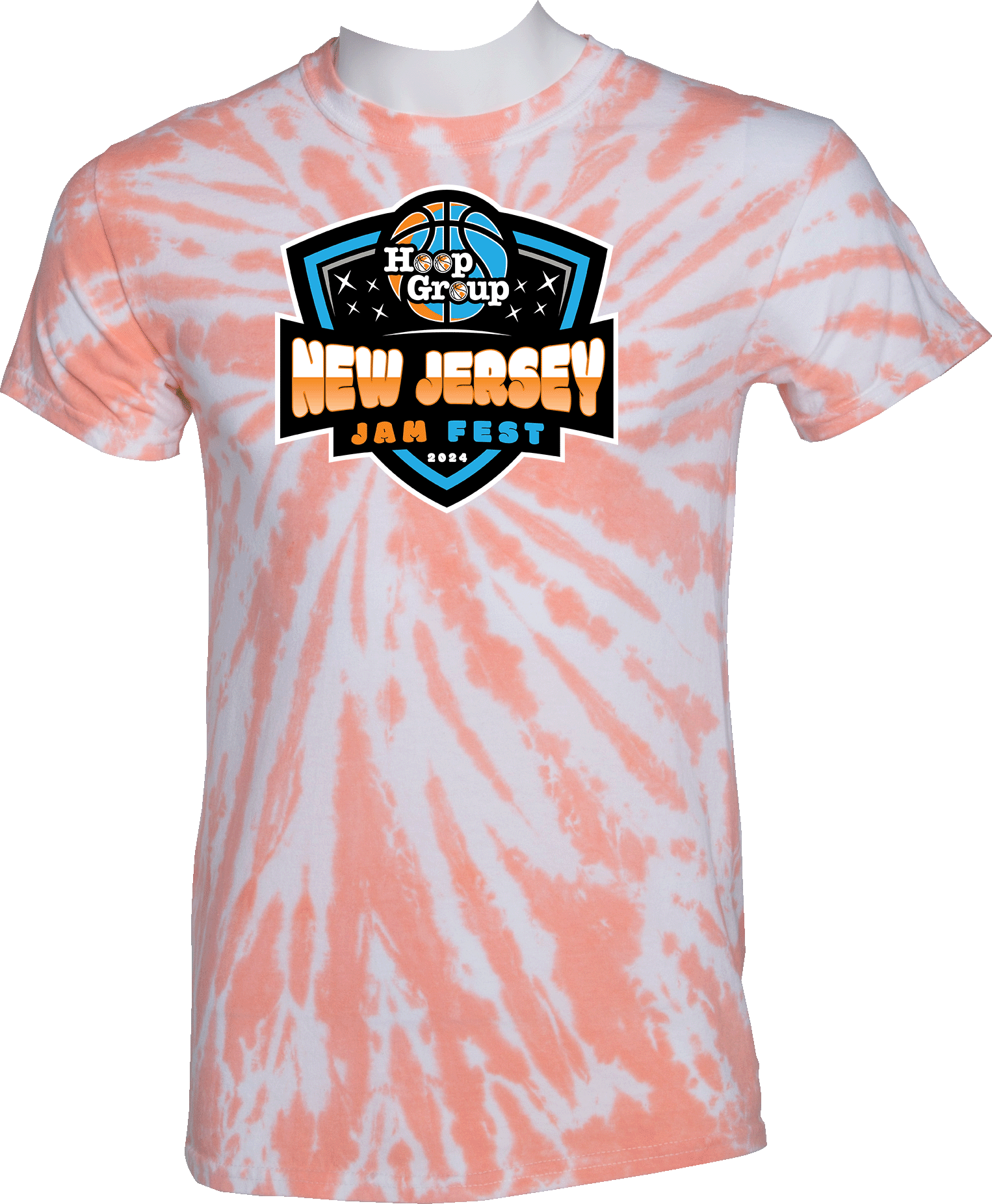 Tie-Dye Short Sleeves - 2024 Girls New Jersey Jam Fest