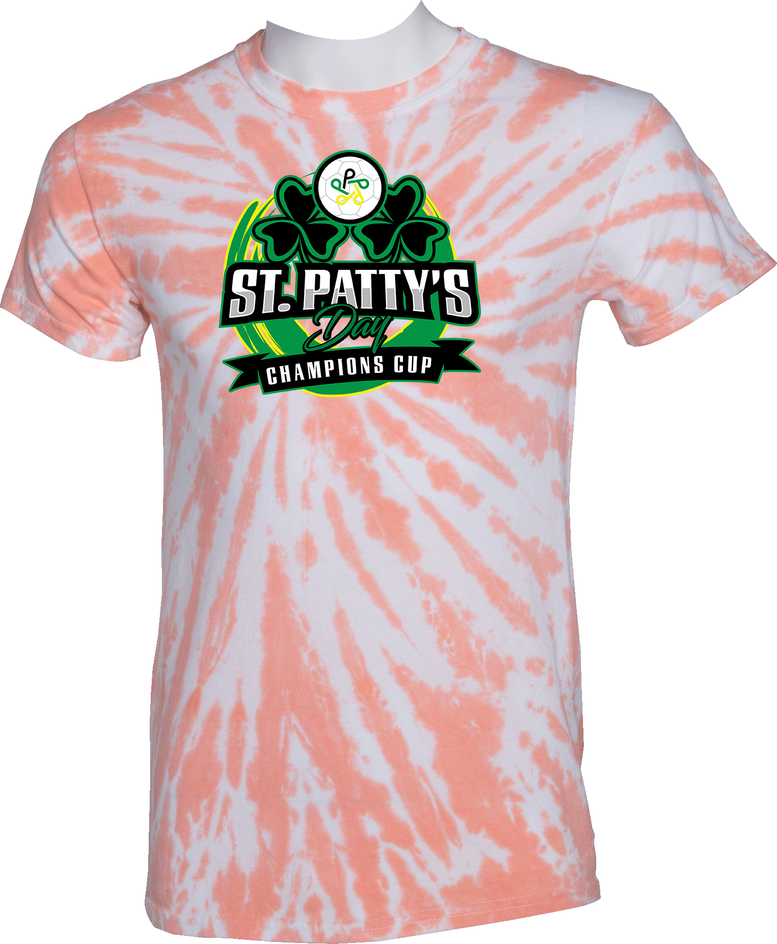 Tie-Dye Short Sleeves - 2024 St. Patty's Day Champions Cup