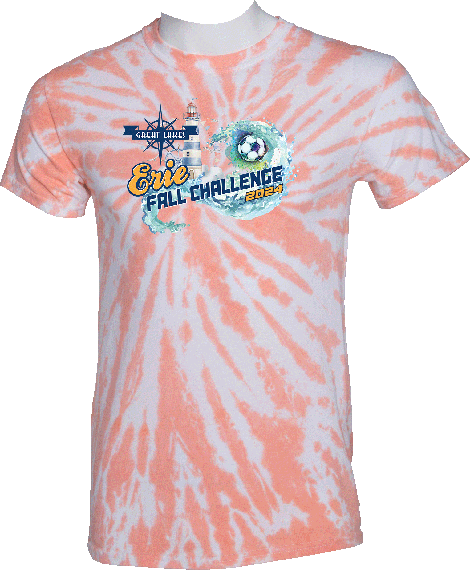 Tie-Dye Short Sleeves - 2024 Great Lakes Erie Fall Challenge