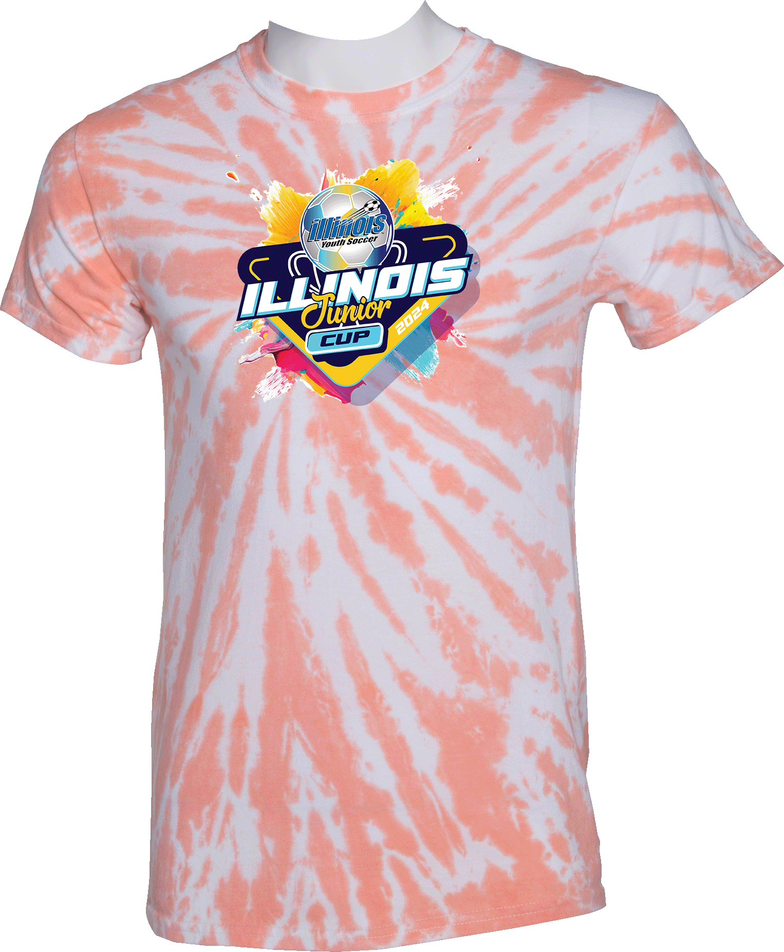 Tie-Dye Short Sleeves - 2024 USYS Illinois Junior Cup