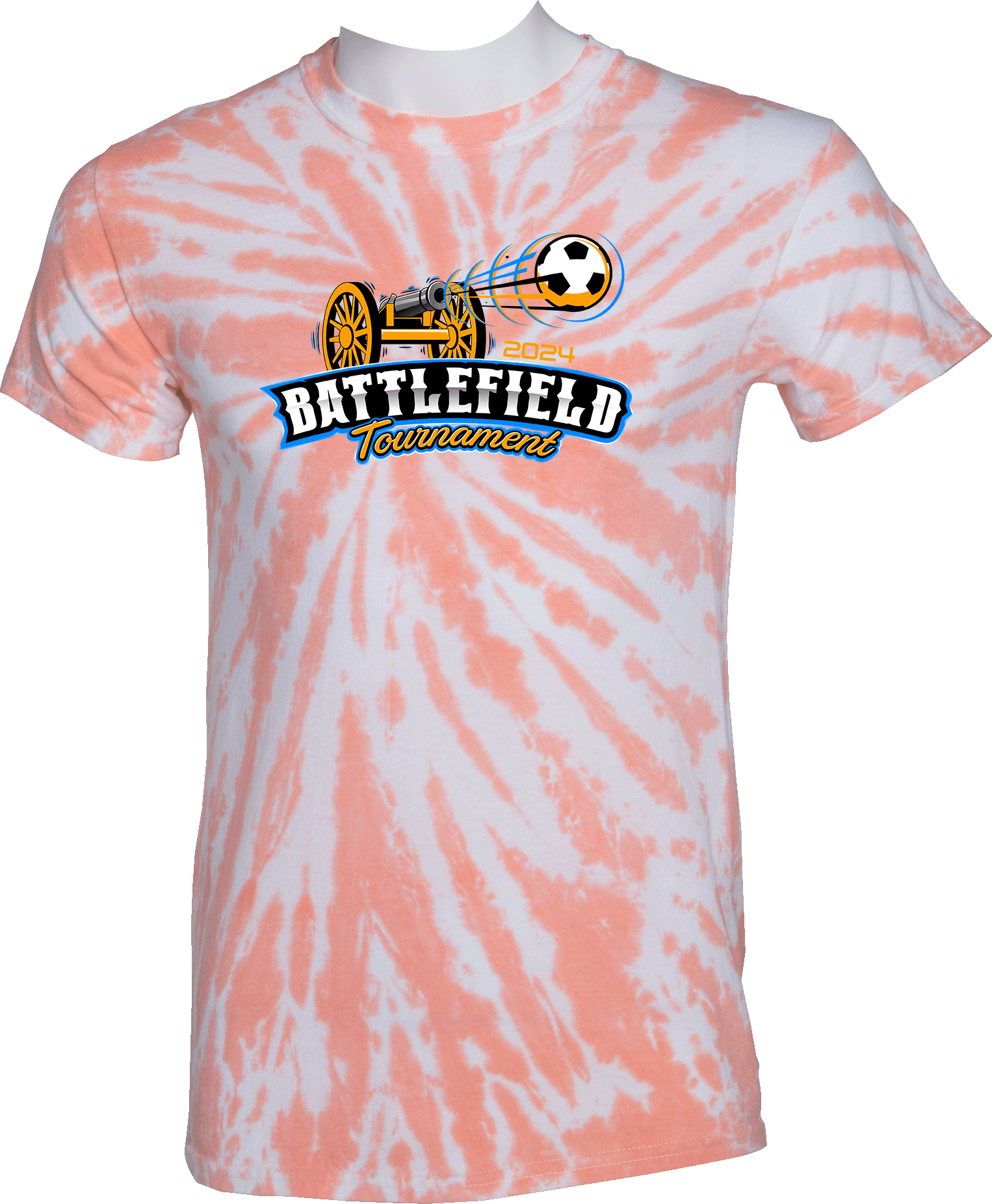 Tie-Dye Short Sleeves - 2024 Battlefield Tournament