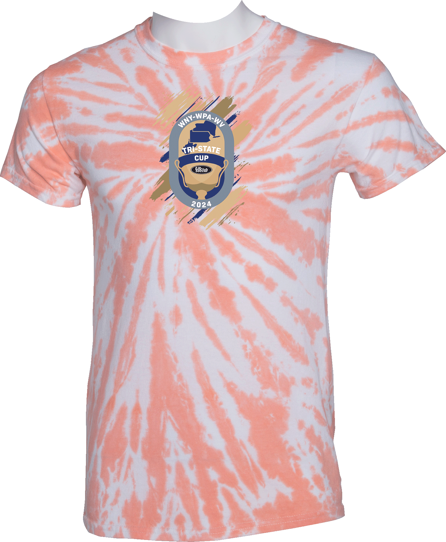 Tie-Dye Short Sleeves - 2024 US Club Tri-State Cup