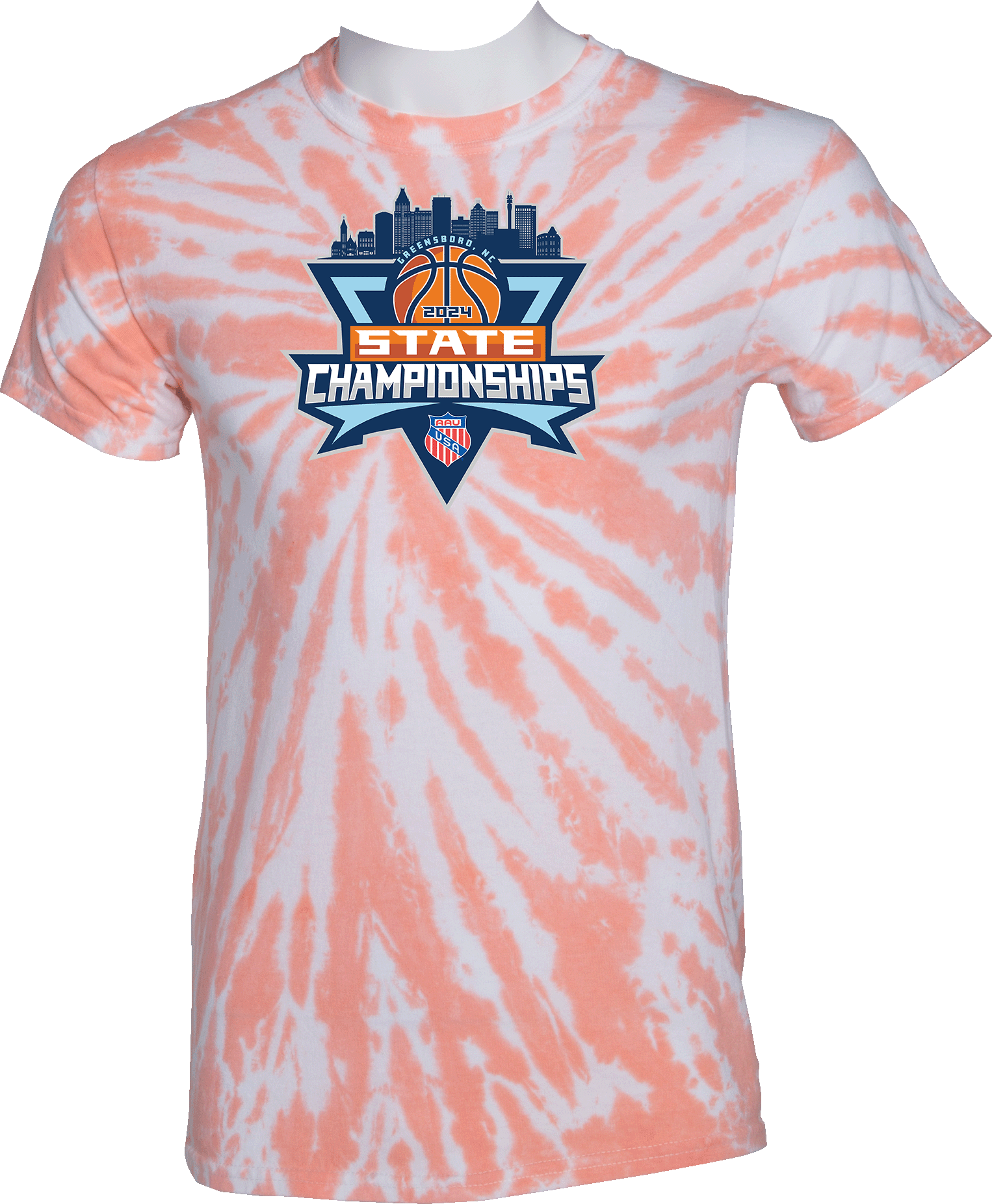 Tie-Dye Short Sleeves - 2024 AAU State Championships