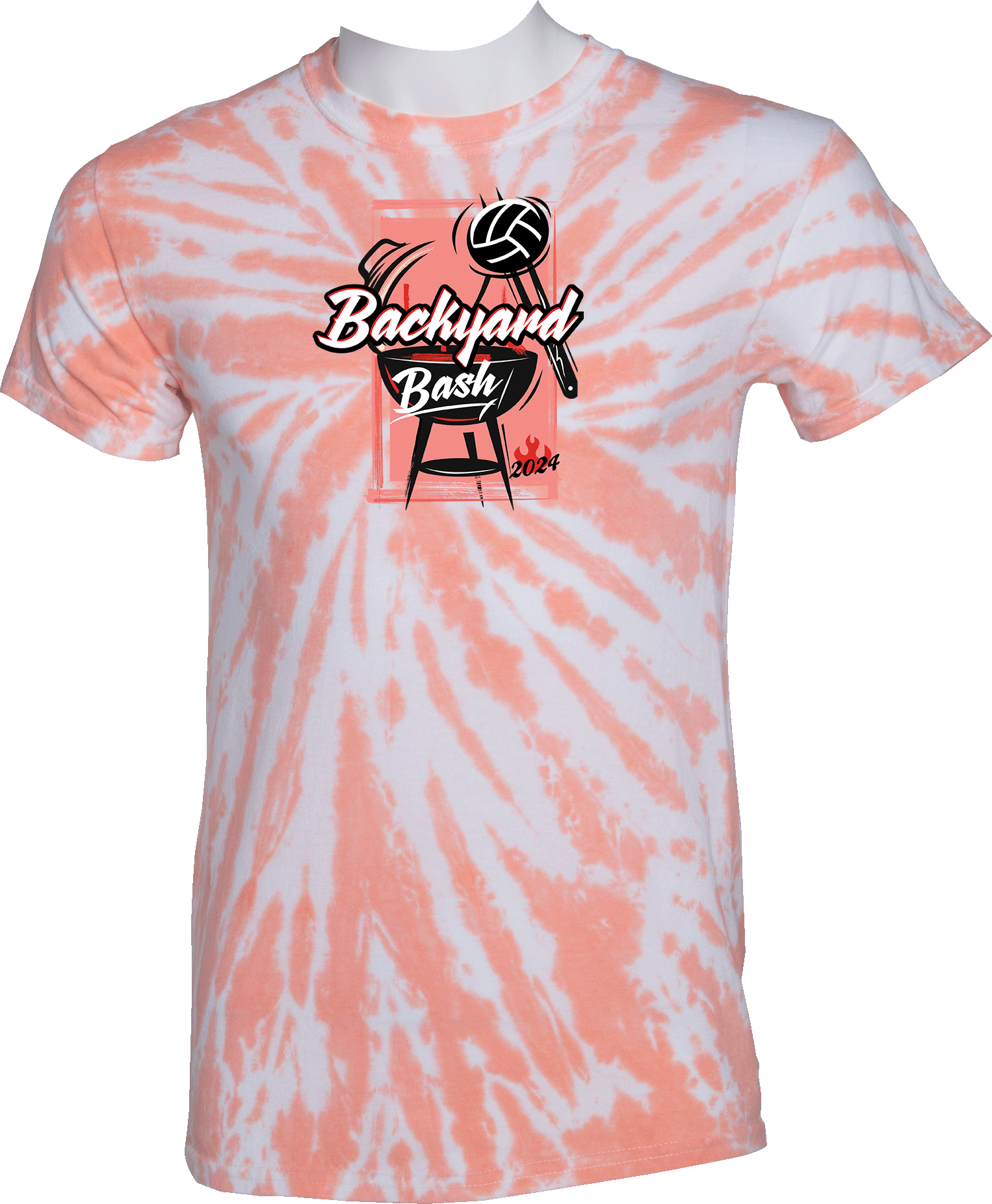 Tie-Dye Short Sleeves - 2024 Backyard Bash