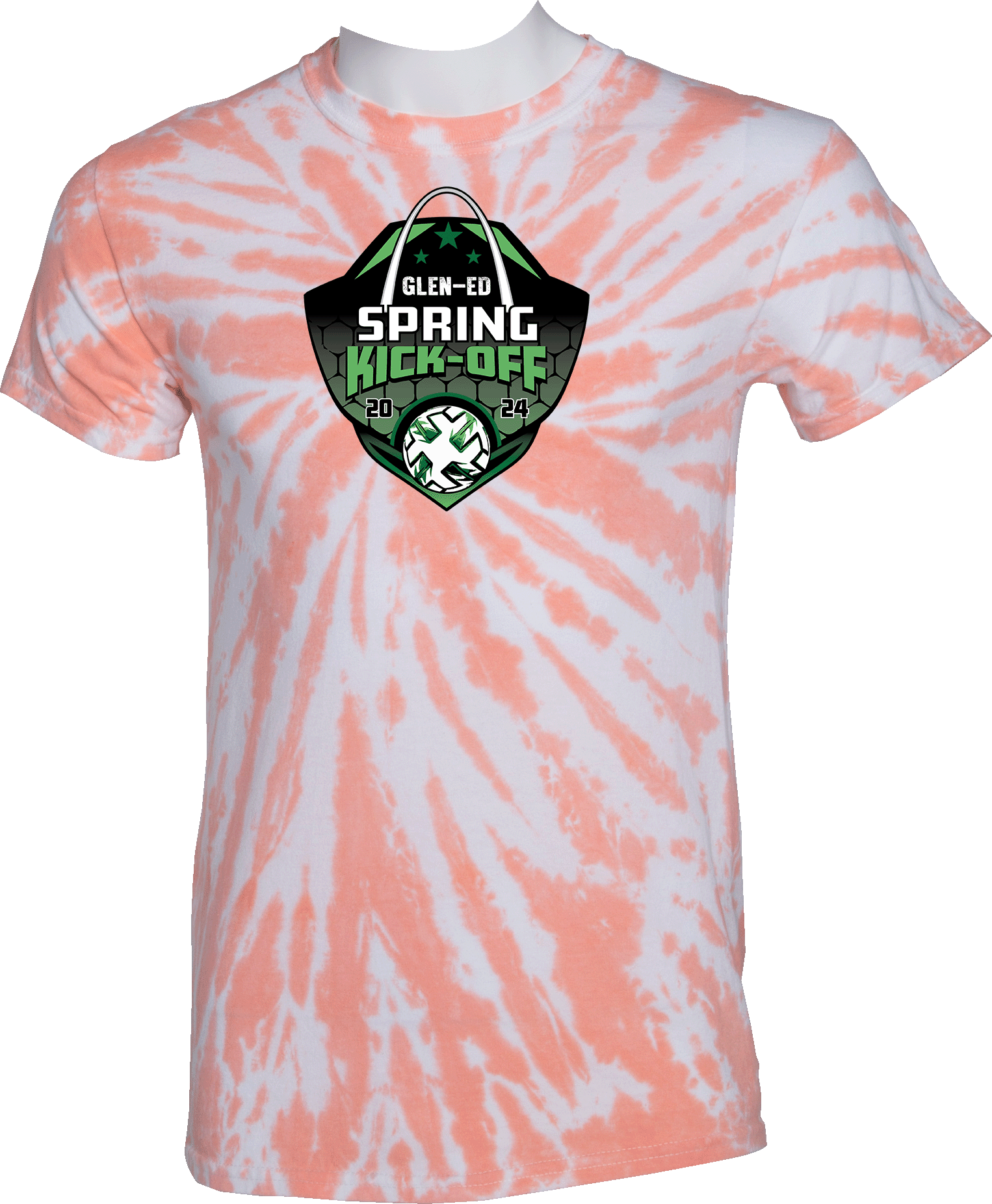 Tie-Dye Short Sleeves - 2024 Glen-Ed Spring Kick-Off