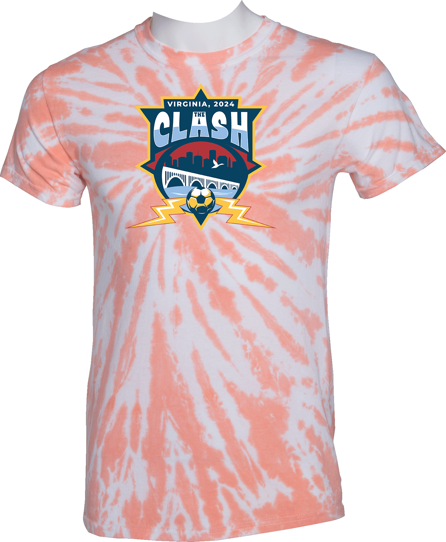 Tie-Dye Short Sleeves - 2024 Commonwealth Clash