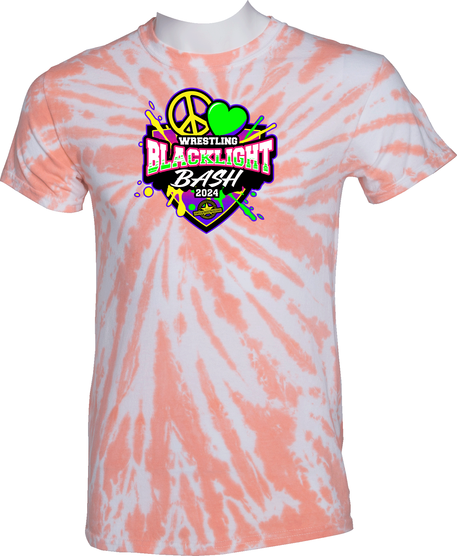 Tie-Dye Short Sleeves - 2024 Blacklight Spring Fling