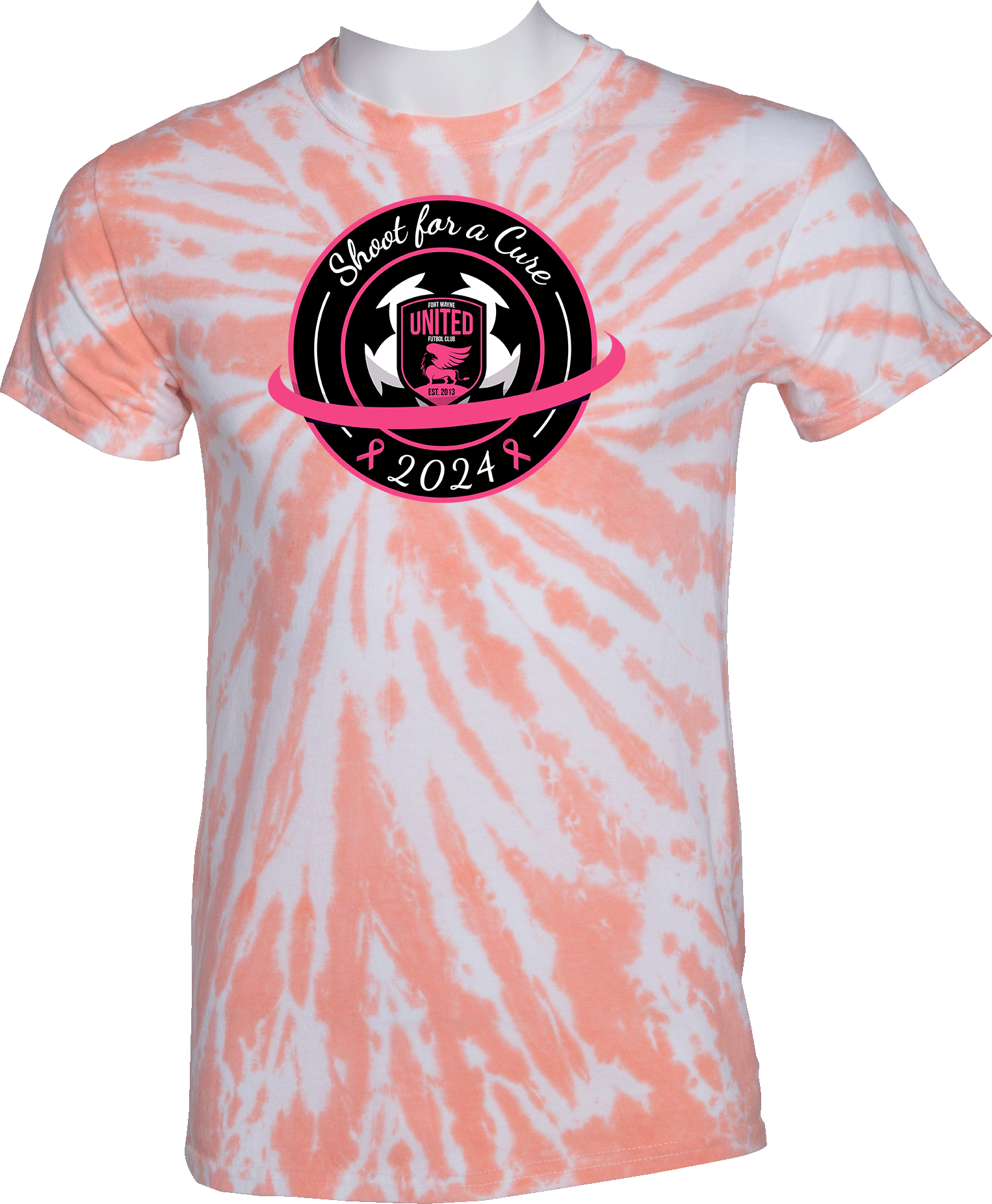 Tie-Dye Short Sleeves - 2024 Shoot For A Cure