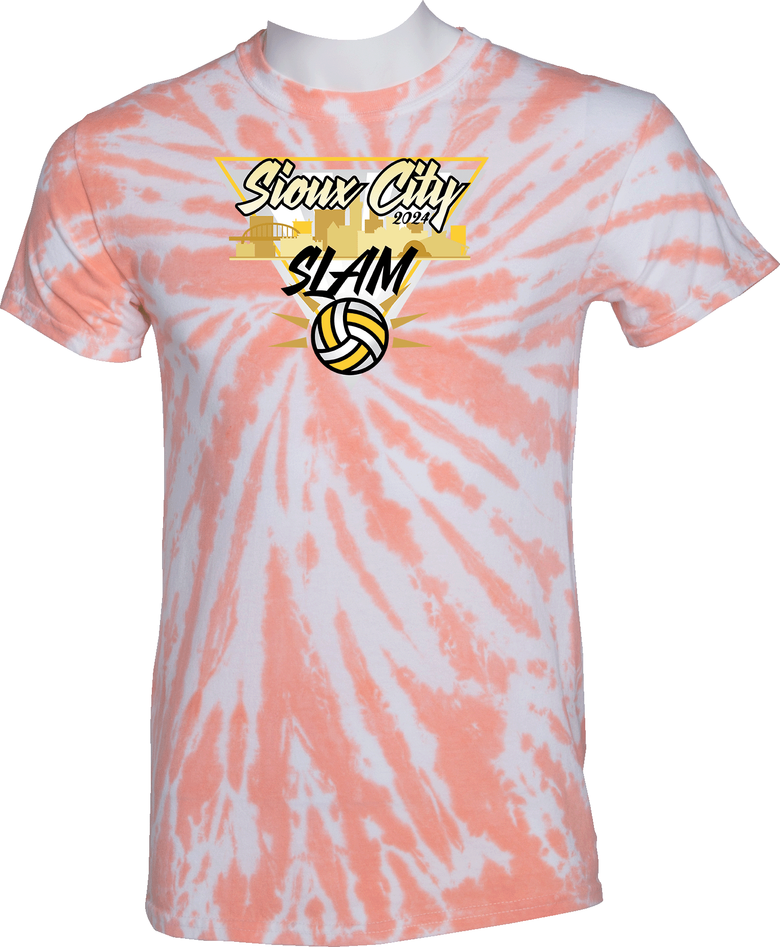 Tie-Dye Short Sleeves - 2024 Sioux City Slam