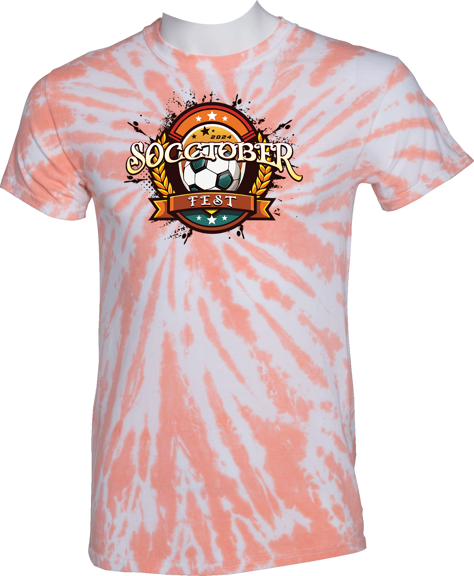 Tie-Dye Short Sleeves - 2024 Socctoberfest