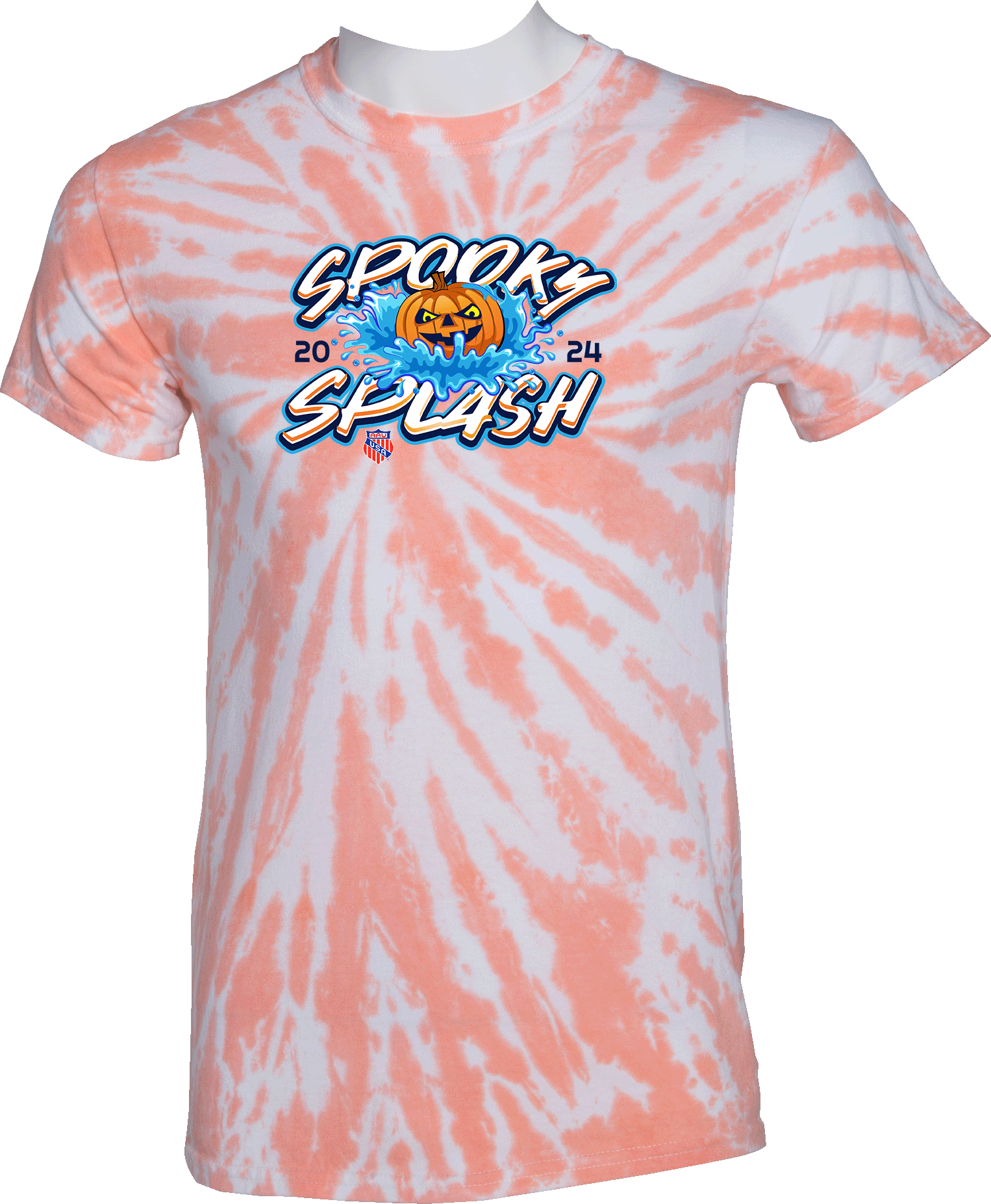 Tie-Dye Short Sleeves - 2024 AAU Spooky Splash